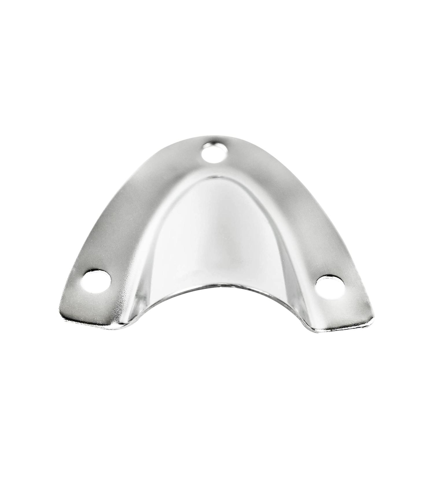 MARINE CITY Stainless Steel Midget Clam Shell Vent/Wire Cable Cover 2-1/8-2-1/4 3/4 1-Pcs - Boat Accessory - Buy Online on GoSupps.com