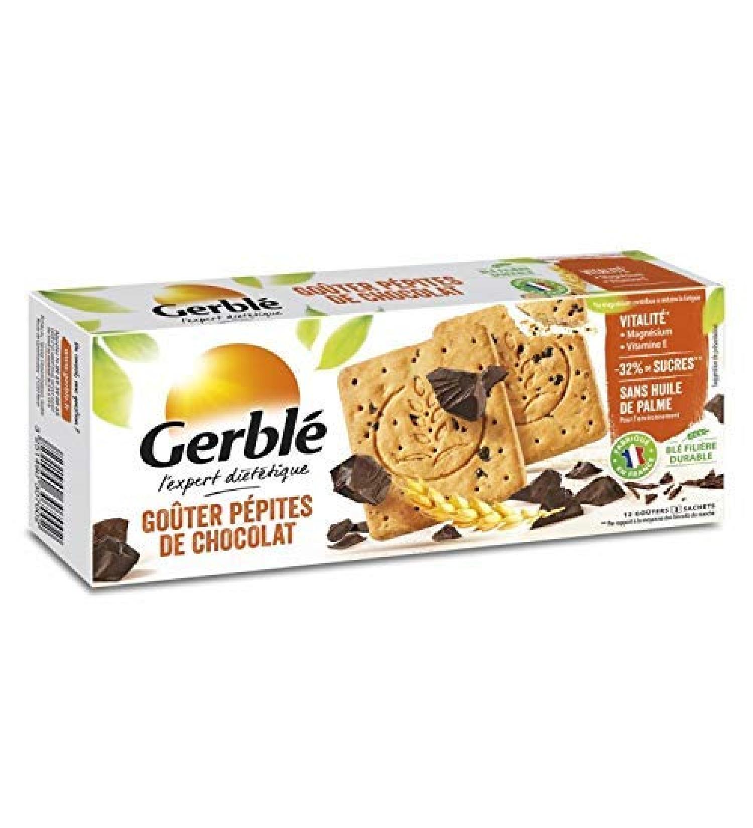 GERBL - Chocolate Chip Snacks 250G - Pack of 2 - best offer - Buy Online on GoSupps.com