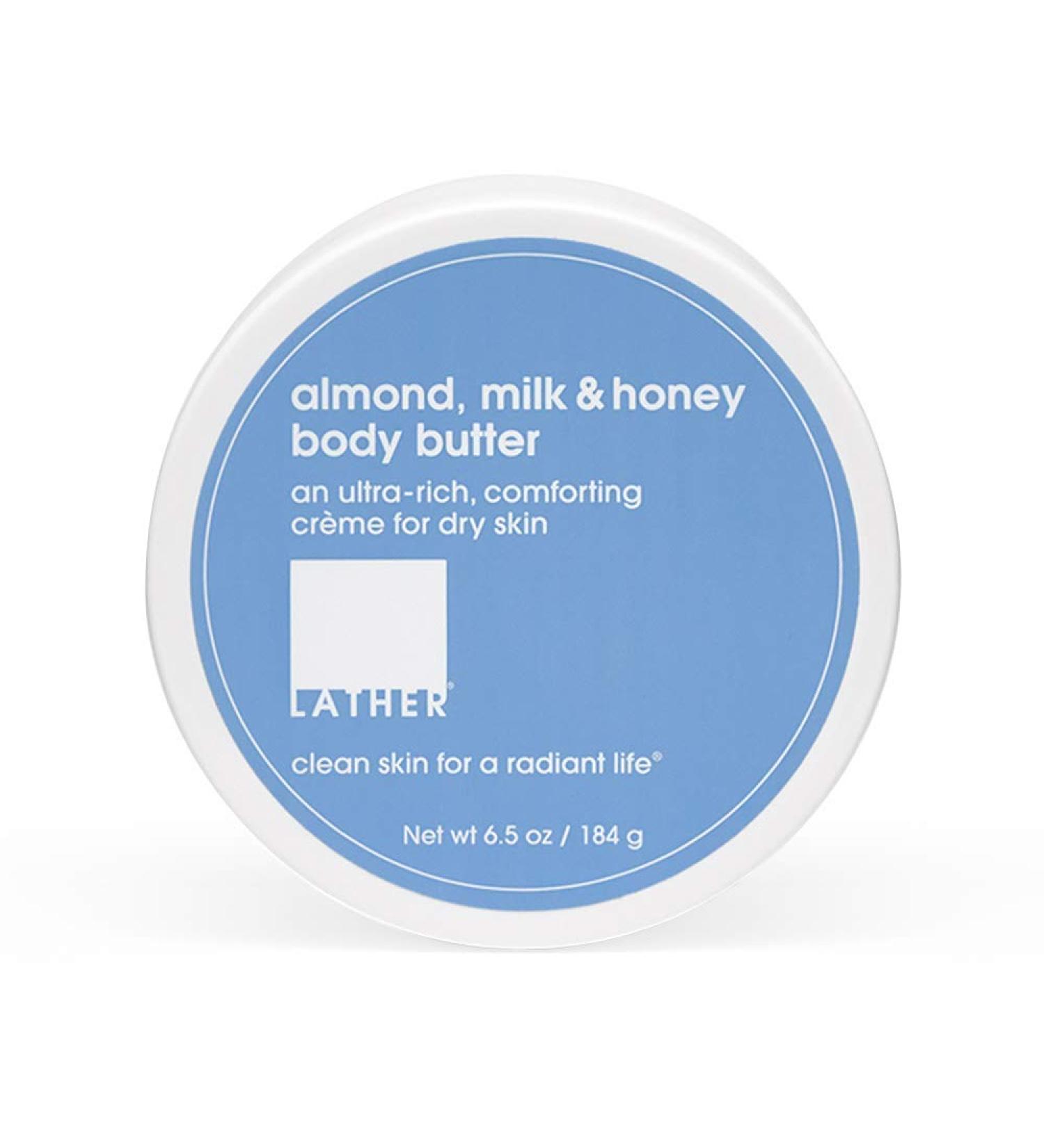 Lather Almond Milk & Honey Body Butter 6.5 oz (184 g)
