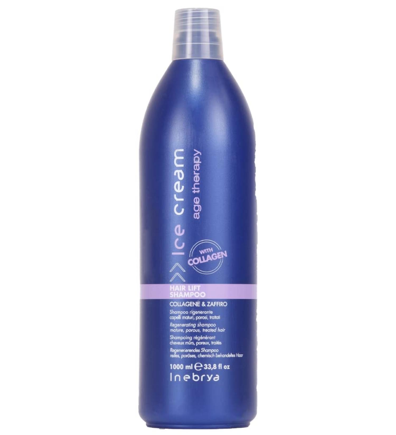 Inebrya Ice Cream Age Therapy with Collagen Hair Lift Shampoo 33.8oz
