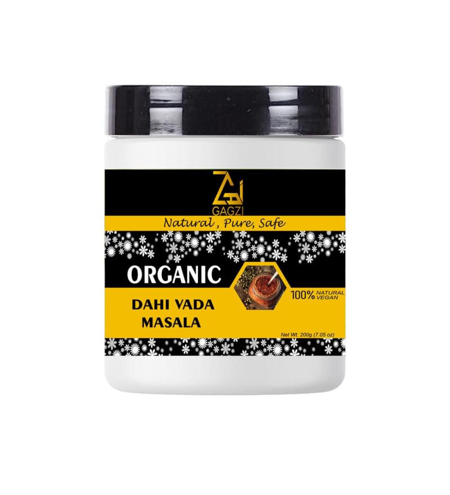 GAGZI All Natural Organic Spices Dahi Vada Masala 100 Gram (Packing May Be Vary) Pack Of 1 100 Gram 3.35 oz