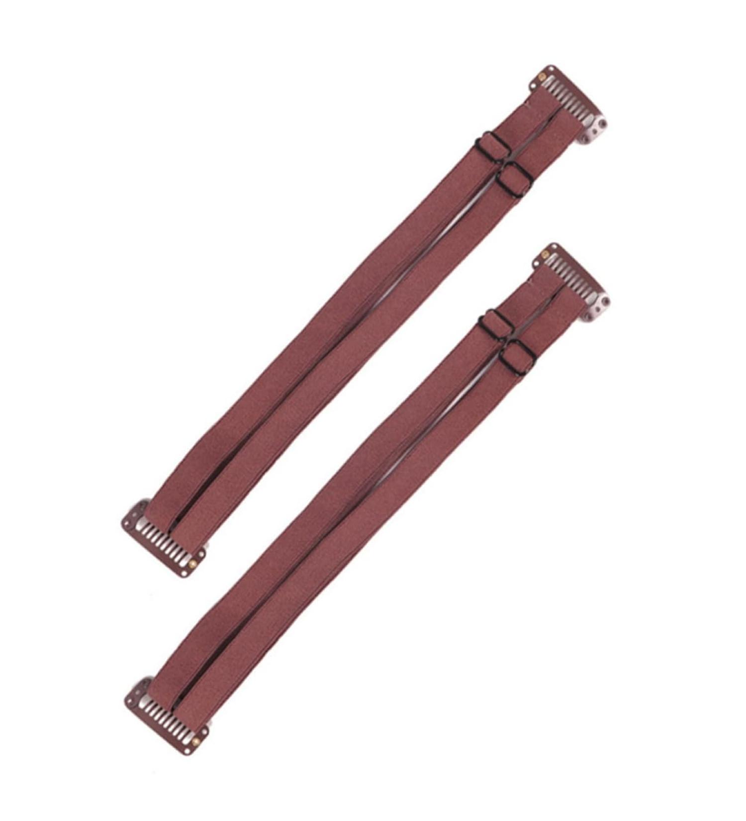 Face Lifting Bands 2 pcs Invisible Slimming Strap Anti Wrinkle Patch Strips Face Slimming Tools for Dpuble Clips Brown - Buy Online on GoSupps.com