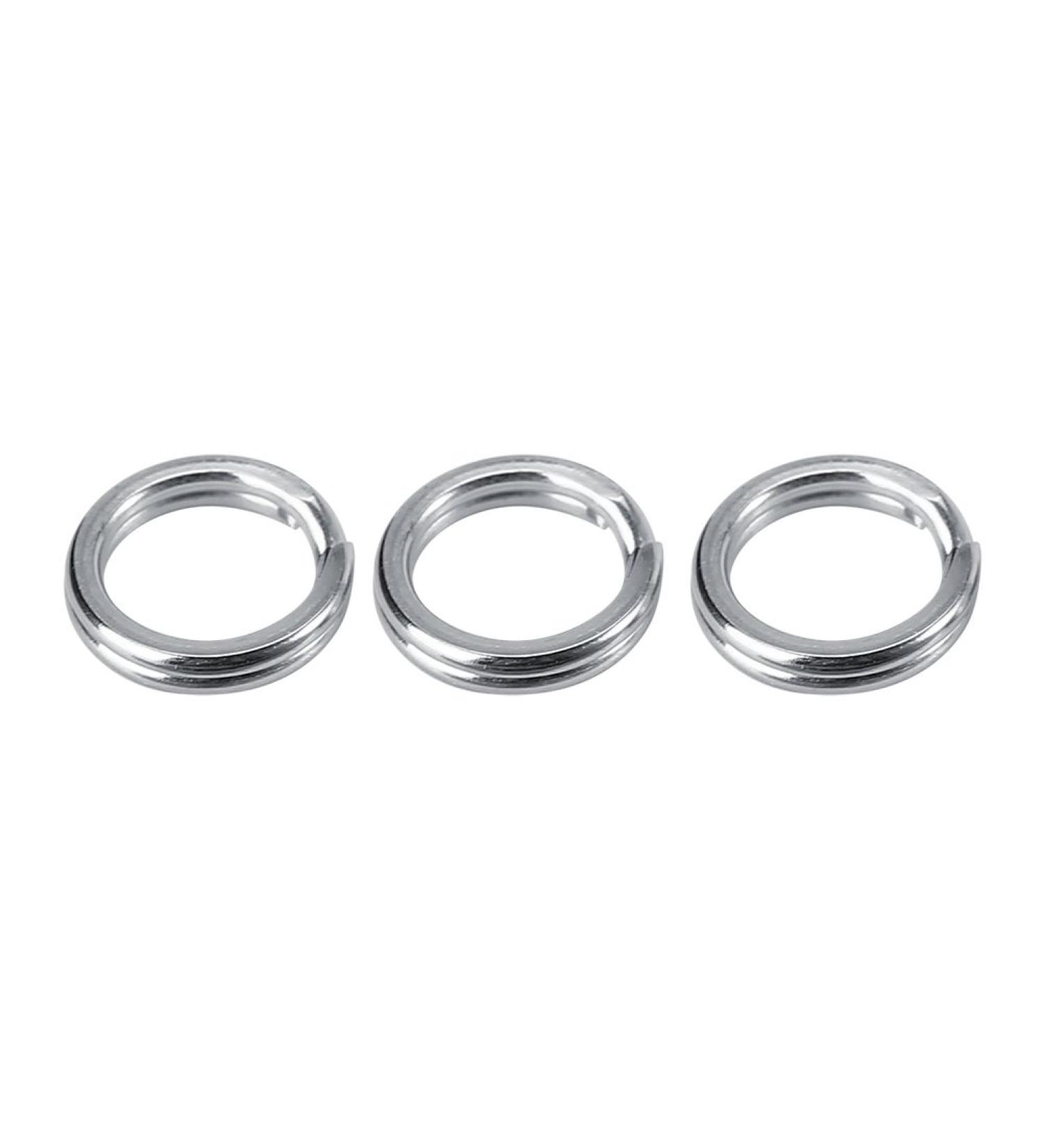 Buy Split Rings Stainless Steel Fishing Tackle - Double Circle Connector 50/100pcs Size 10 | High-Quality Fishing Gear - Buy Online on GoSupps.com