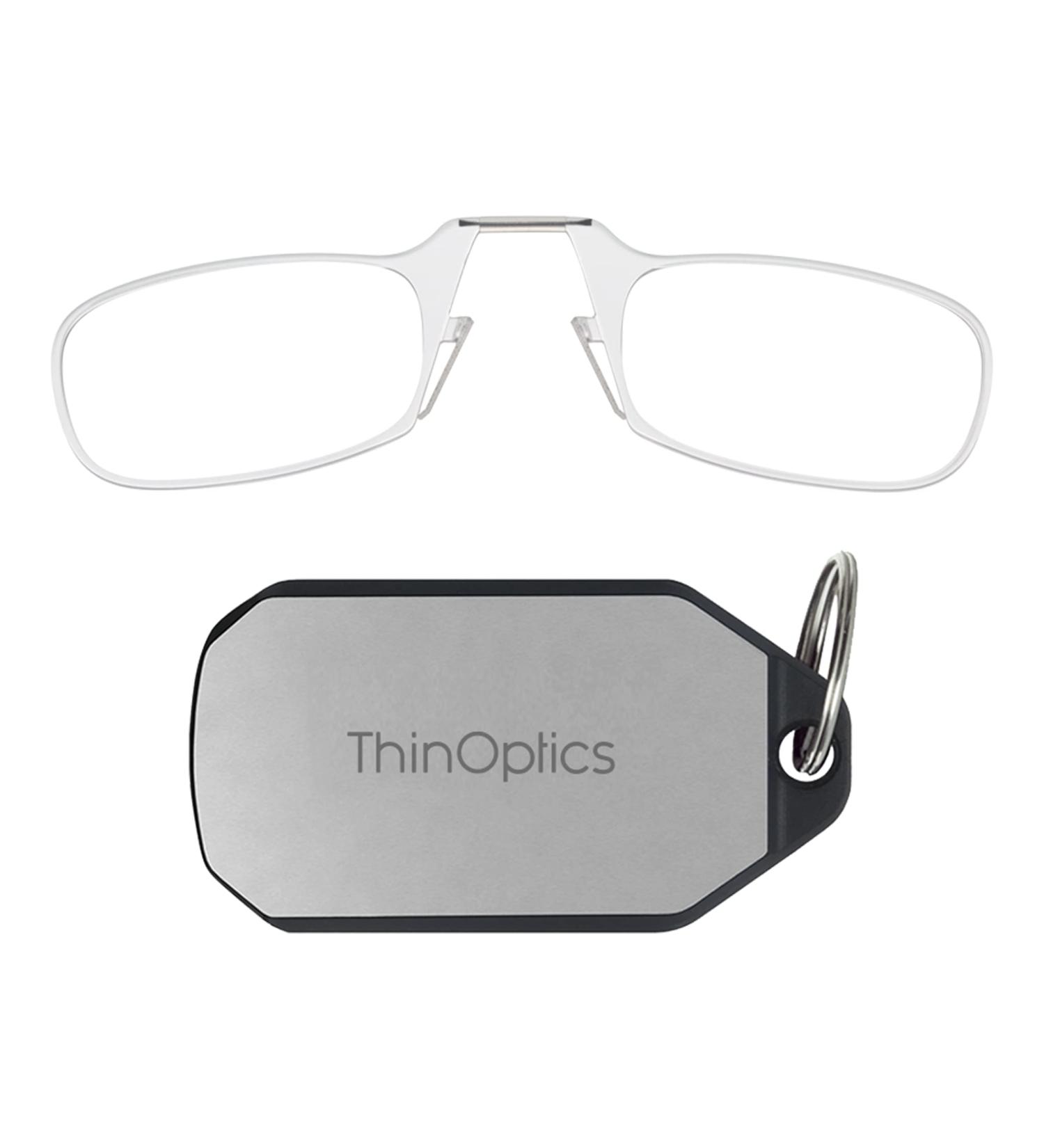 Buy ThinOptics Reading Glasses Keychain - Transparent Frame Strength 2.00 | Shop Internationally - Buy Online on GoSupps.com