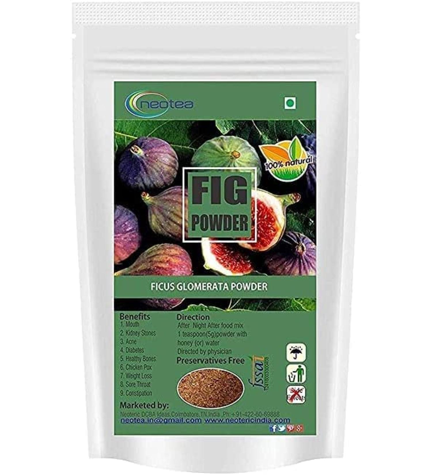 SHN Neotea Fig Powder Ficus Religiosa 1 Kg - Buy Online on GoSupps.com