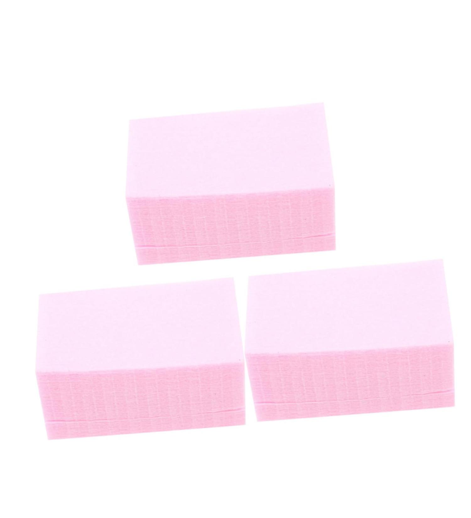 Mikinona 3 Nail Remover Cotton Nail Remover Clips Nail Remover Wipes Cleansing Wipes Eyelash Gel Nail Wraps Pad Clean Wipes Pink Manicure Makeup Remover Wipes Natural Cotton Fiber - Buy Online on GoSupps.com