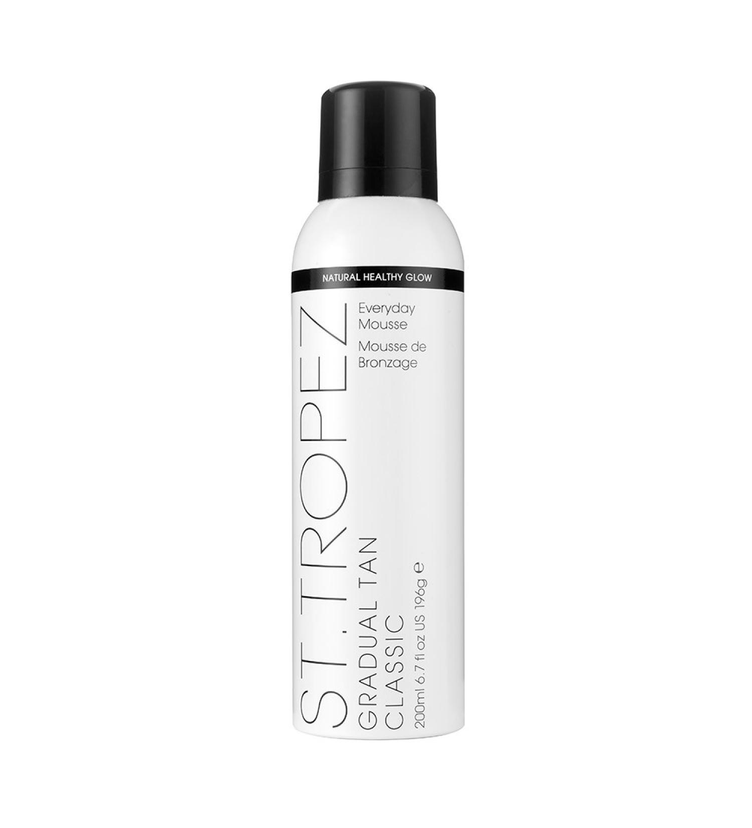 St.Tropez Gradual Tan Classic Everyday Fake Tan Mousse Vegan 100 Percent Natural Tanning Active PETA Certified 200 ml Classic Mousse