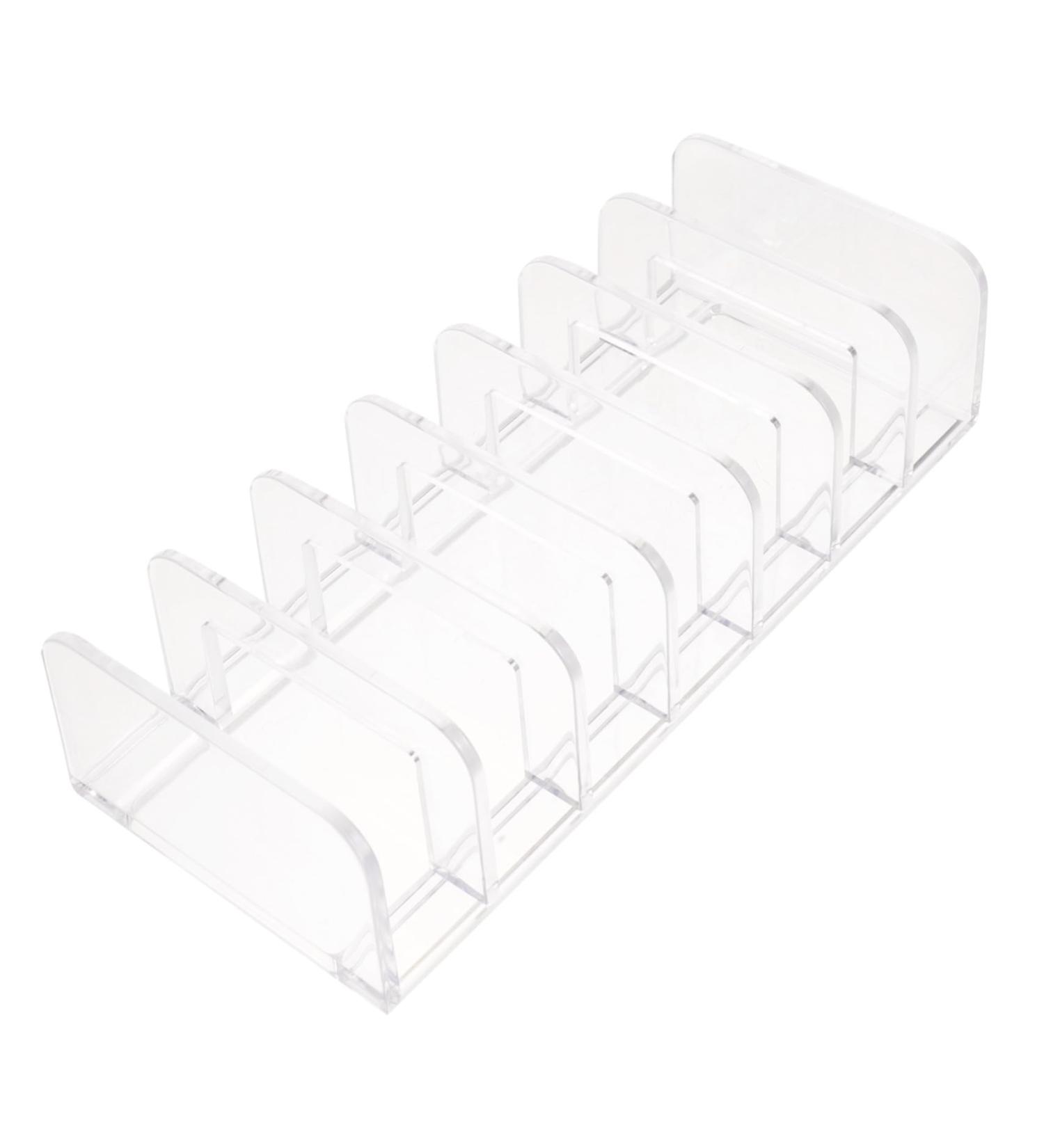 Beavorty 2pcs Eye Shadow Storage Box Plastic Serving Trays Makeup Drawer Organizer Lipstick Stand Container - Buy Online on GoSupps.com