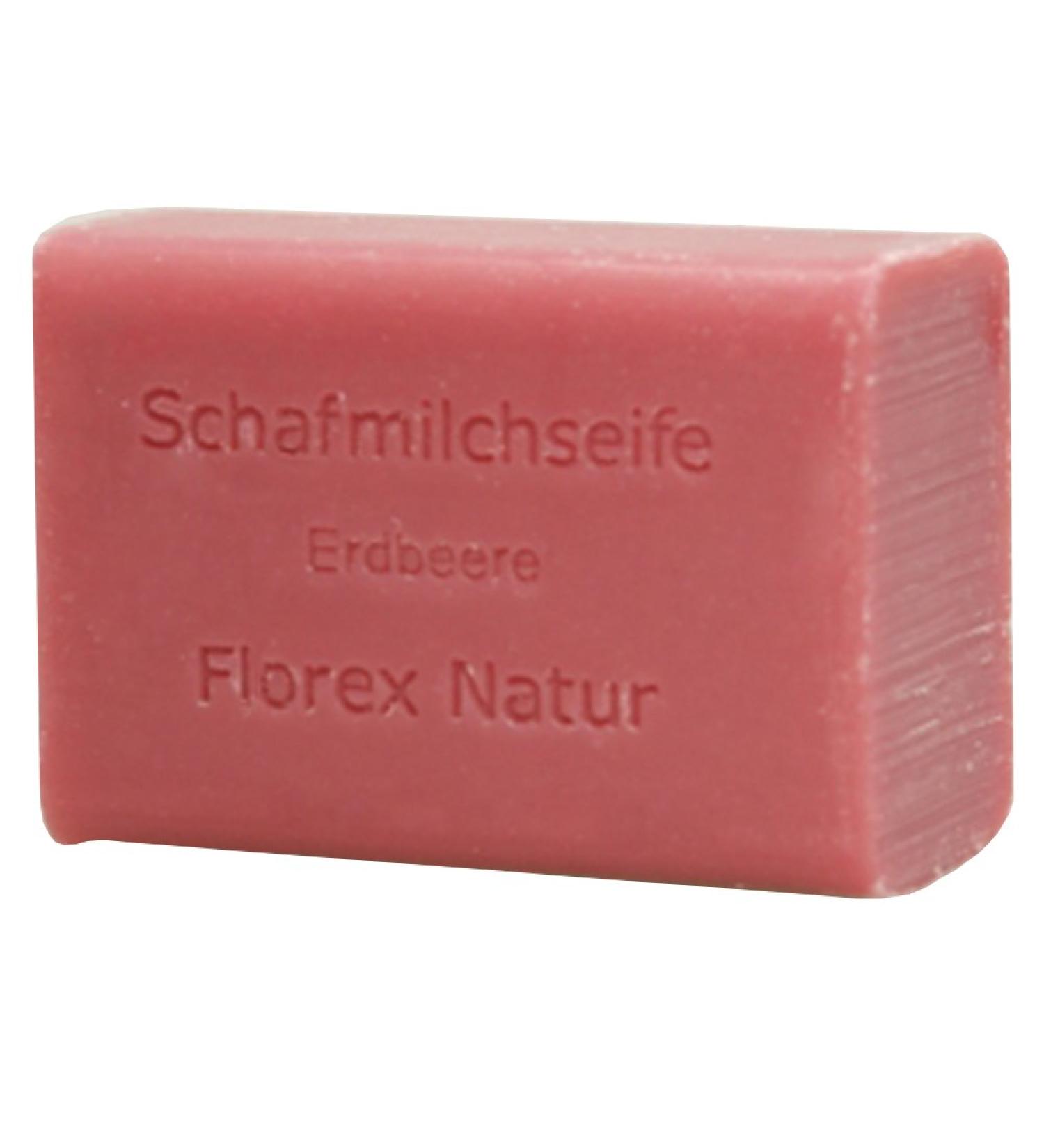 Florex Classic Sheep Milk Soap 100 g Strawberry
