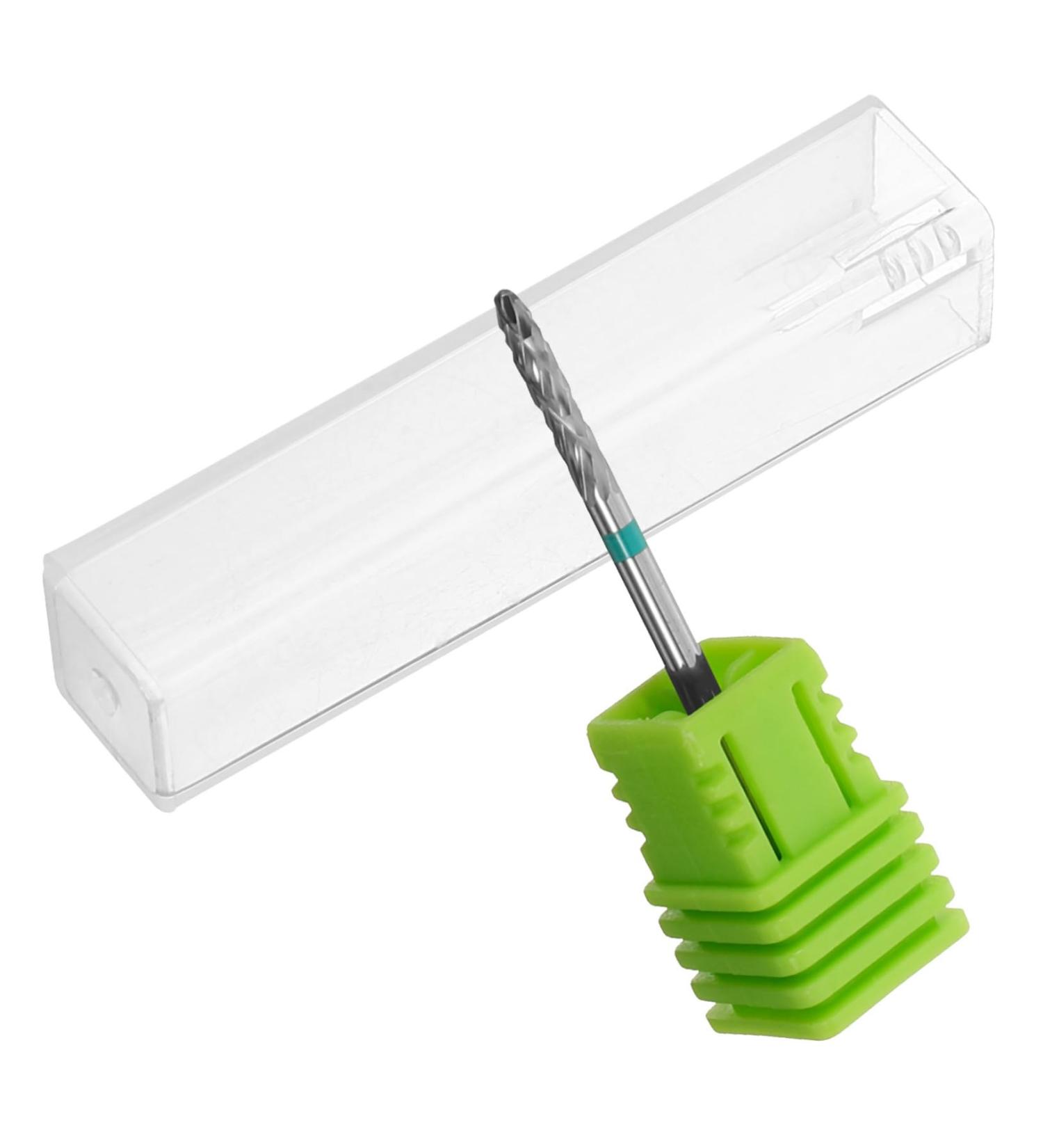 MERRYHAPY Nail Polisher Nail Art Drill Bits Women Manicure Supplies Manicure Nail Bits Nail Bits for Nail Drill Nails Drill Bits Safety Bits for Nail Drill Manicure Accessories 7.00X1.30X1.30CM Green - Buy Online on GoSupps.com