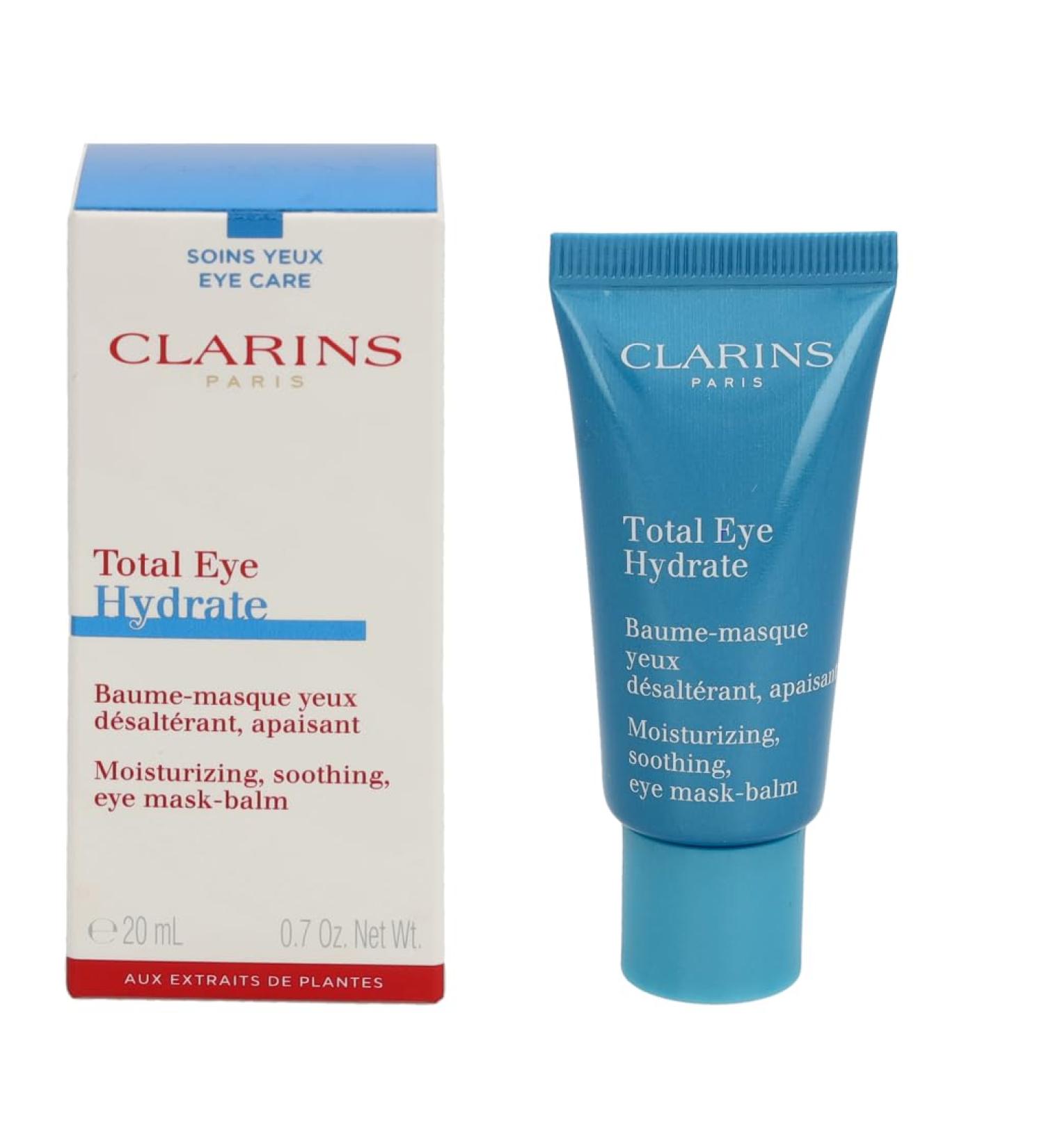 Total Eye Hydrate Moisturizing Soothing Eye Mask-Balm by Clarins for Women - 0.7 oz Balm - Buy Online on GoSupps.com
