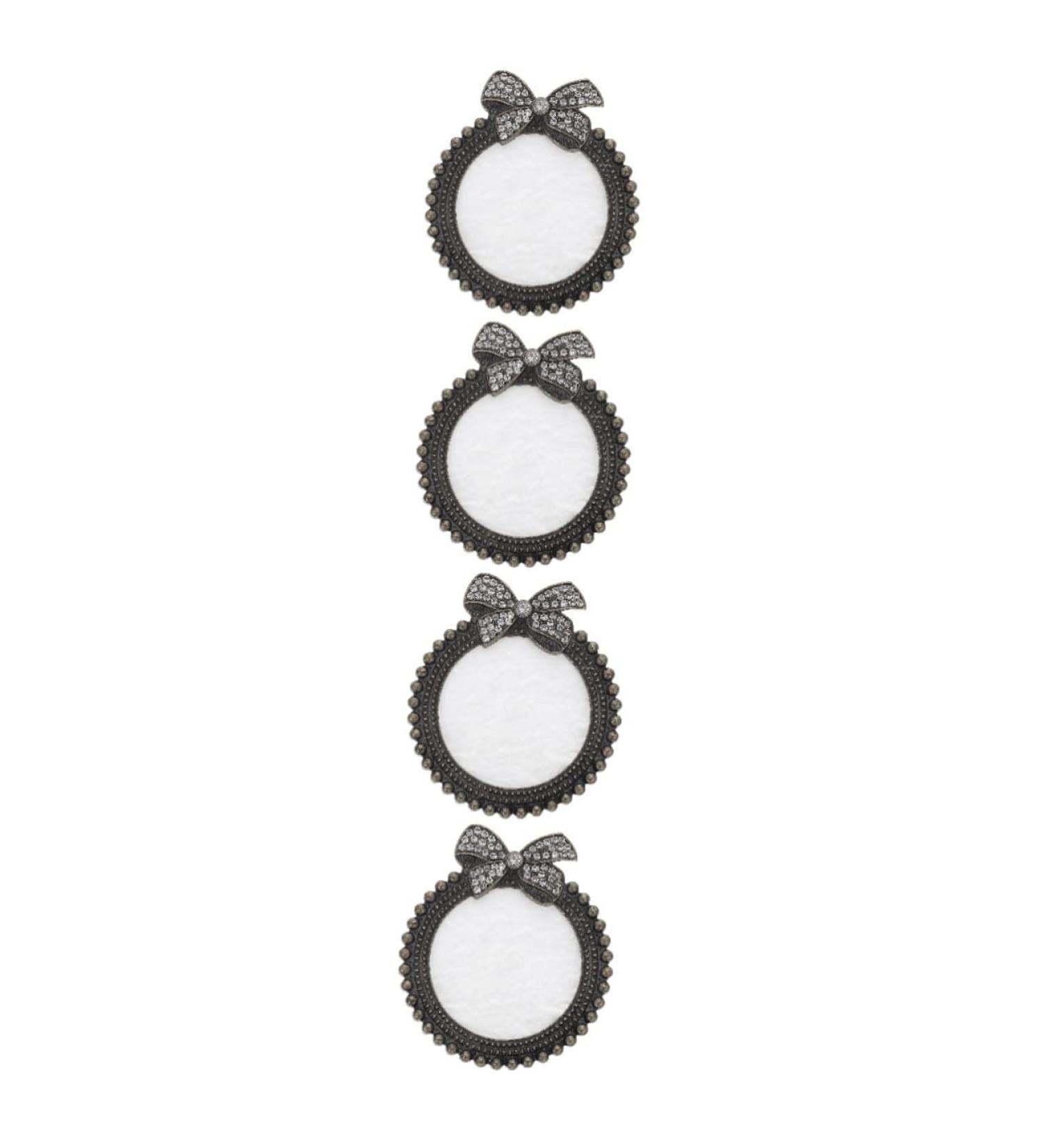 Buy Ipetboom Nail Art Display Tray Set - 4pcs Metal Nail Polish Holder & Tool Kit | Perfect for Nail Art Makeup & Resin | International Shipping Available - Buy Online on GoSupps.com