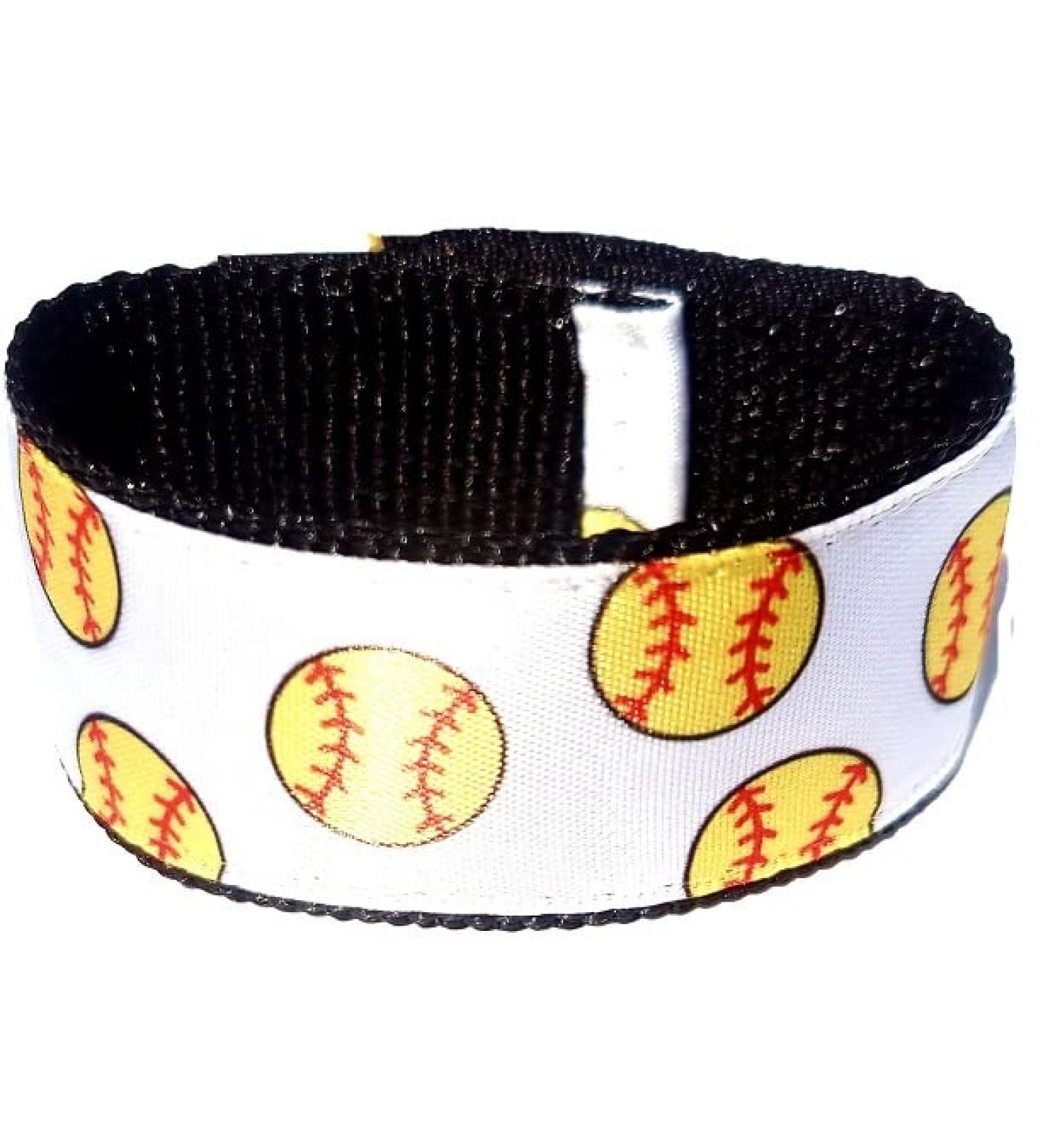 Softball Sleeve Scrunchies white (pair) Softball sleeve holders Flexers  Fast pitch sleeve scrunchies  one size fits all