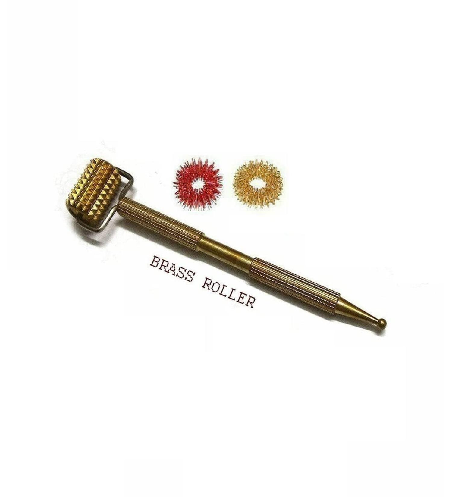 Sujok Acupressure Probe Jimmy Multipurpose Combo & 2 Rings Set