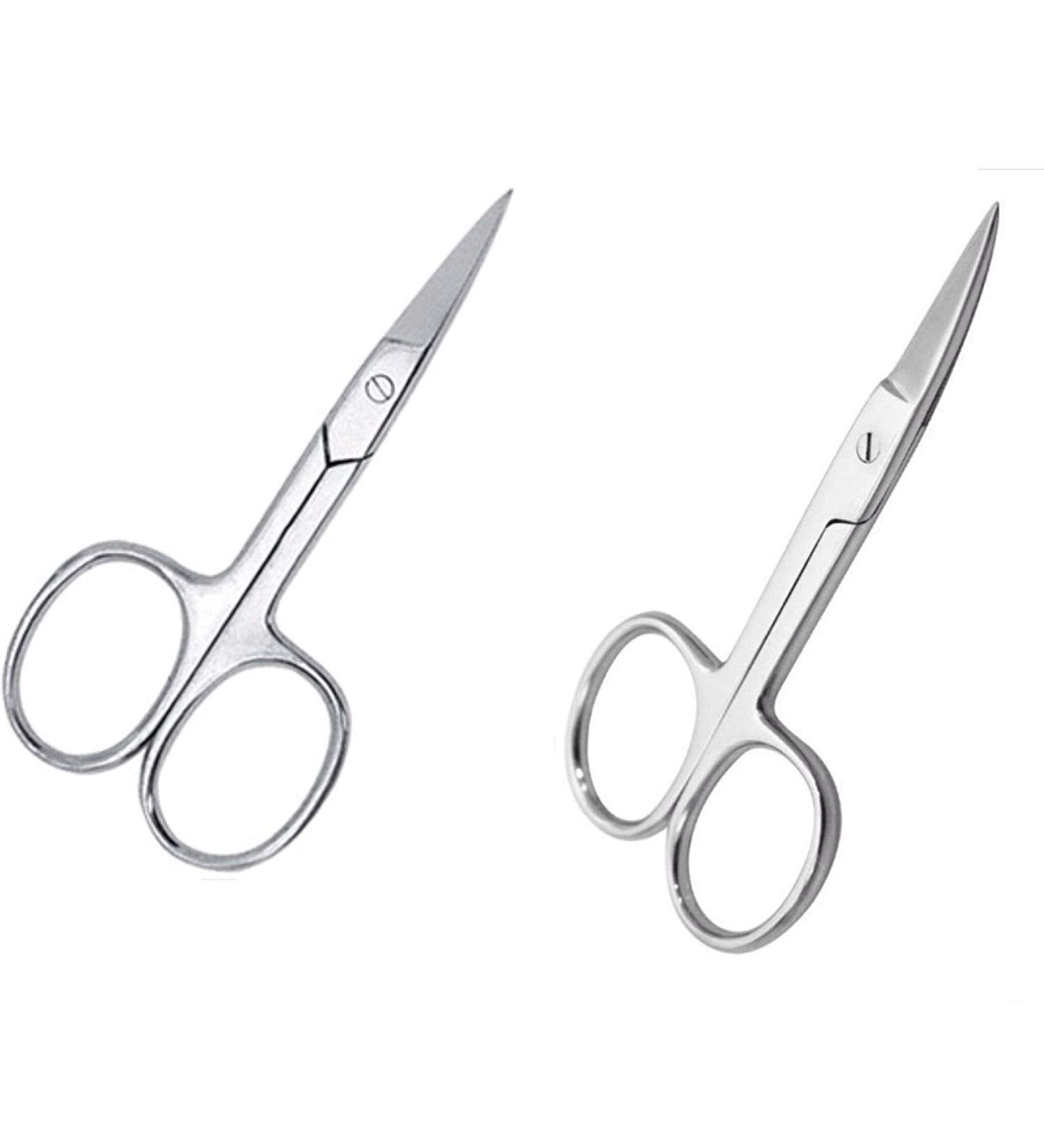 Professional Straight & Curved Nail Scissors (Straight Scissors)