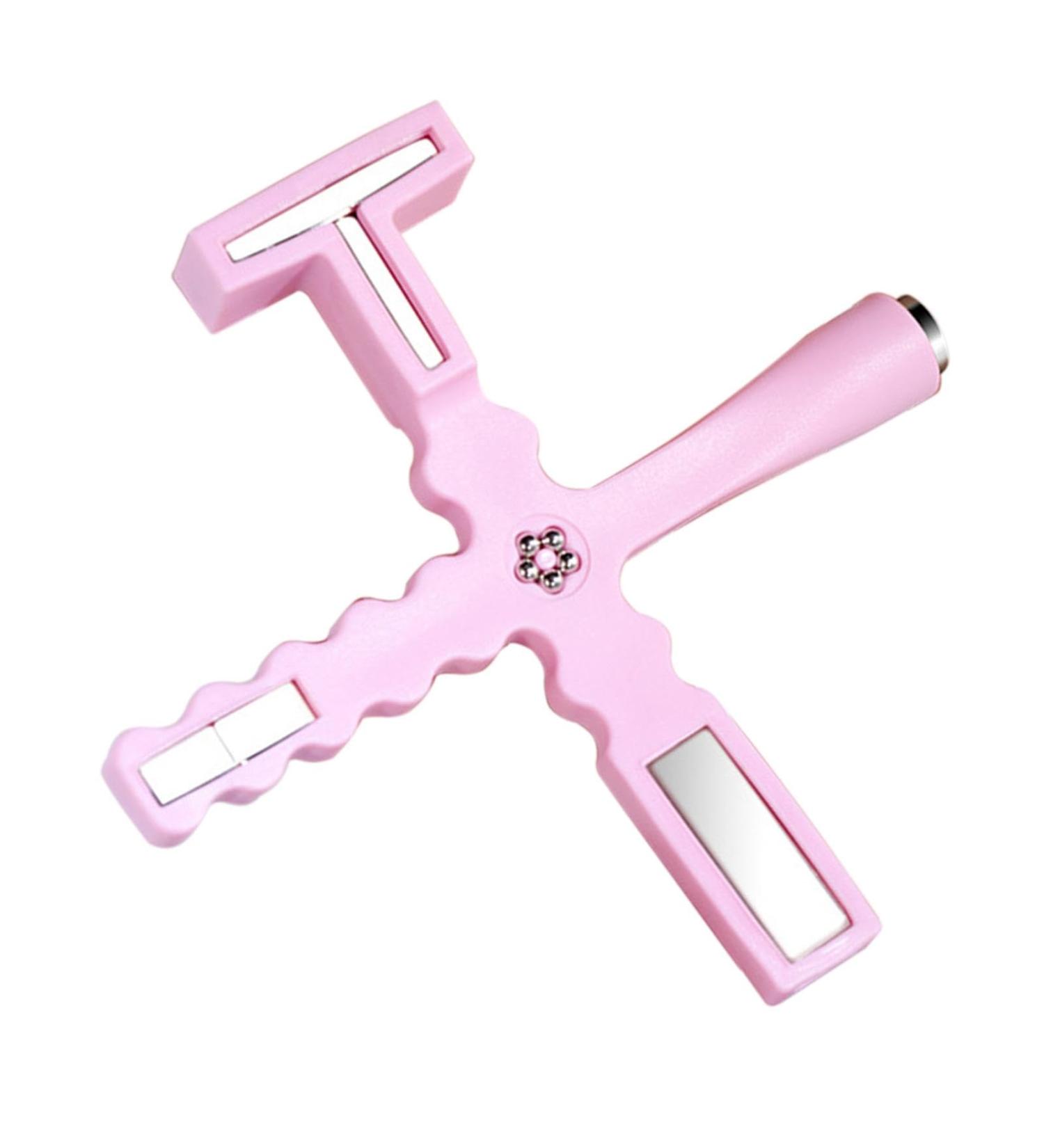 Humkopnl Cat Eye Magnet Tool Magnetic Nails Polish Wand | 5 in 1 Nail Design Tools for Cat Eye Gel Nail Polish Design Home Manicure Pink - Buy Online on GoSupps.com