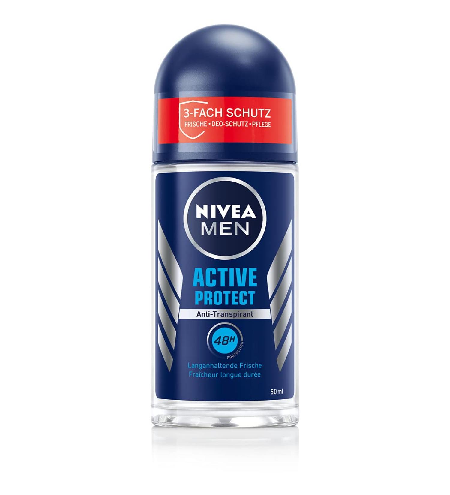 Nivea Men Protec Active Roll-On Deodorant 50 ml
