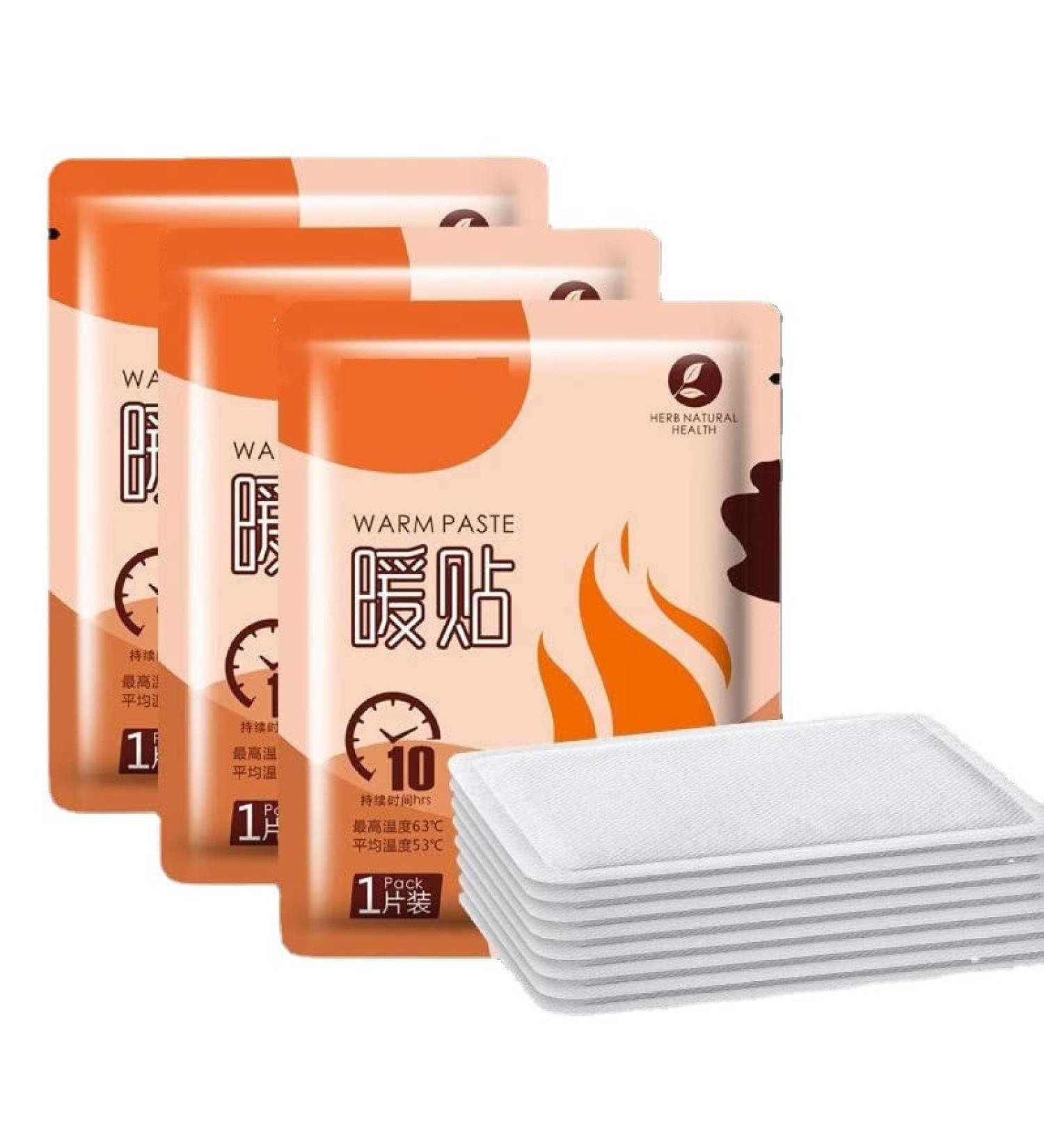 MYAMIA Disposable Body & Foot Heat Pads - Self-Heating Hand Warmers Adhesive Portable Heating Stickers (20pcs) - Perfect for Cold Weather & Travel - Buy Online on GoSupps.com