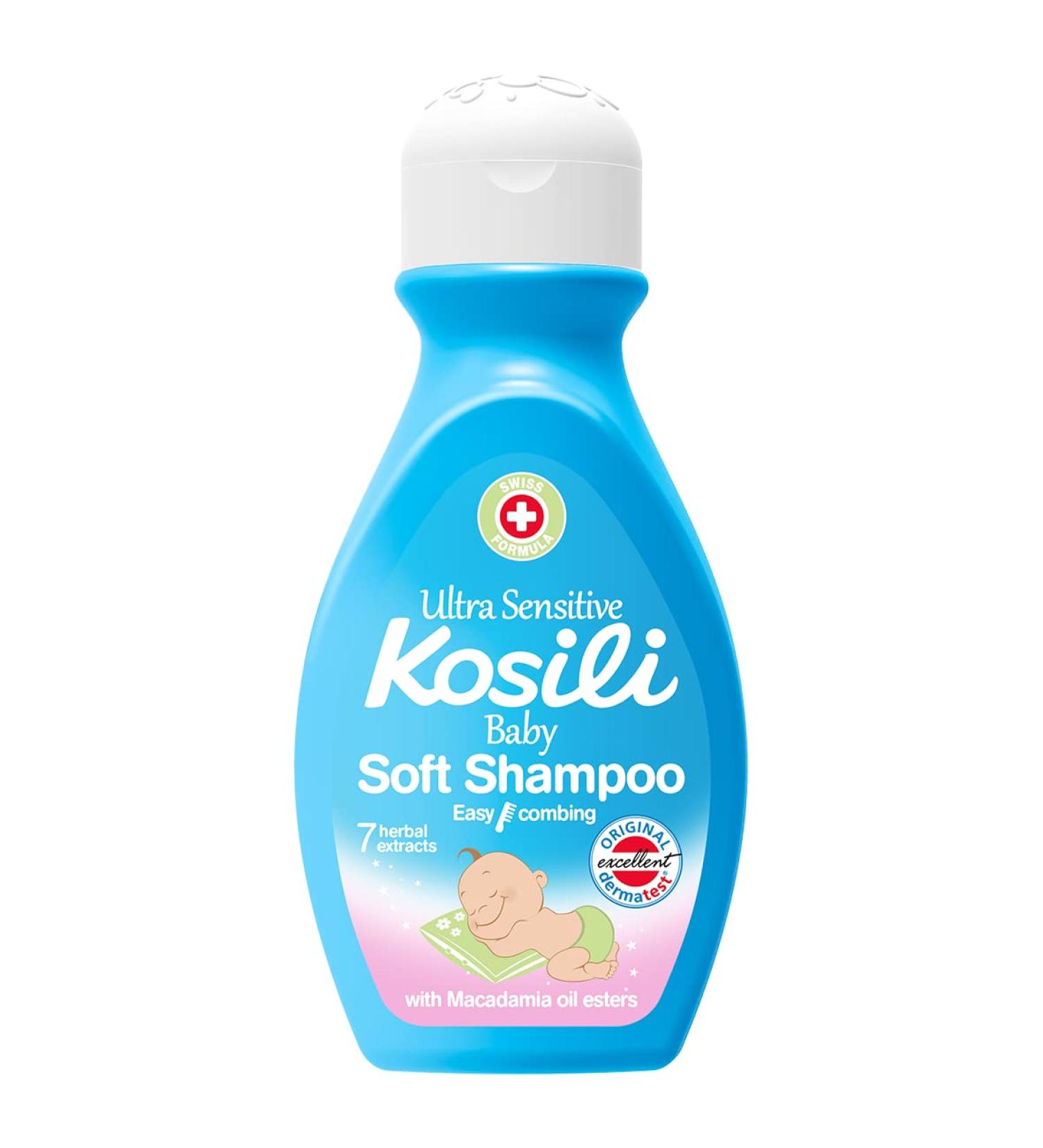 KOSILI Baby Shampoo Sensitive Blue 6.76 OZ (200ml) - Buy Online on GoSupps.com