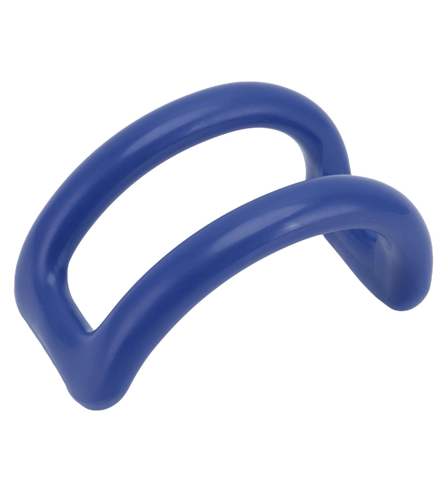 EMUKOEP Reverse Arch Cervical Traction Device Pillow - Neck Stretcher for Home Use Curvature Correction & Massage - Blue - Buy Online on GoSupps.com