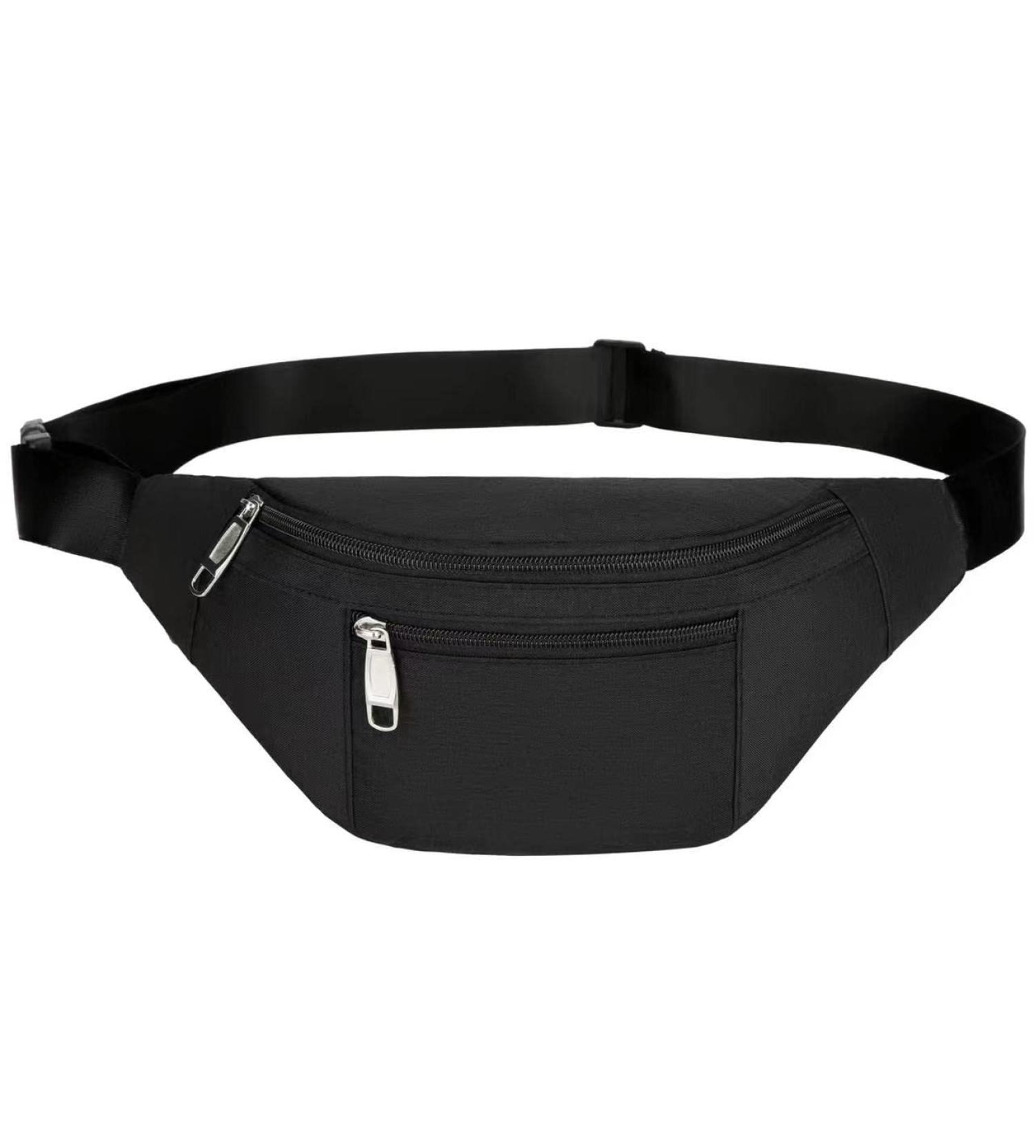 YUNGHE Waist Pack Bag - Unisex Fanny Pack for Sports & Travel, Black (004) - Buy Online on GoSupps.com