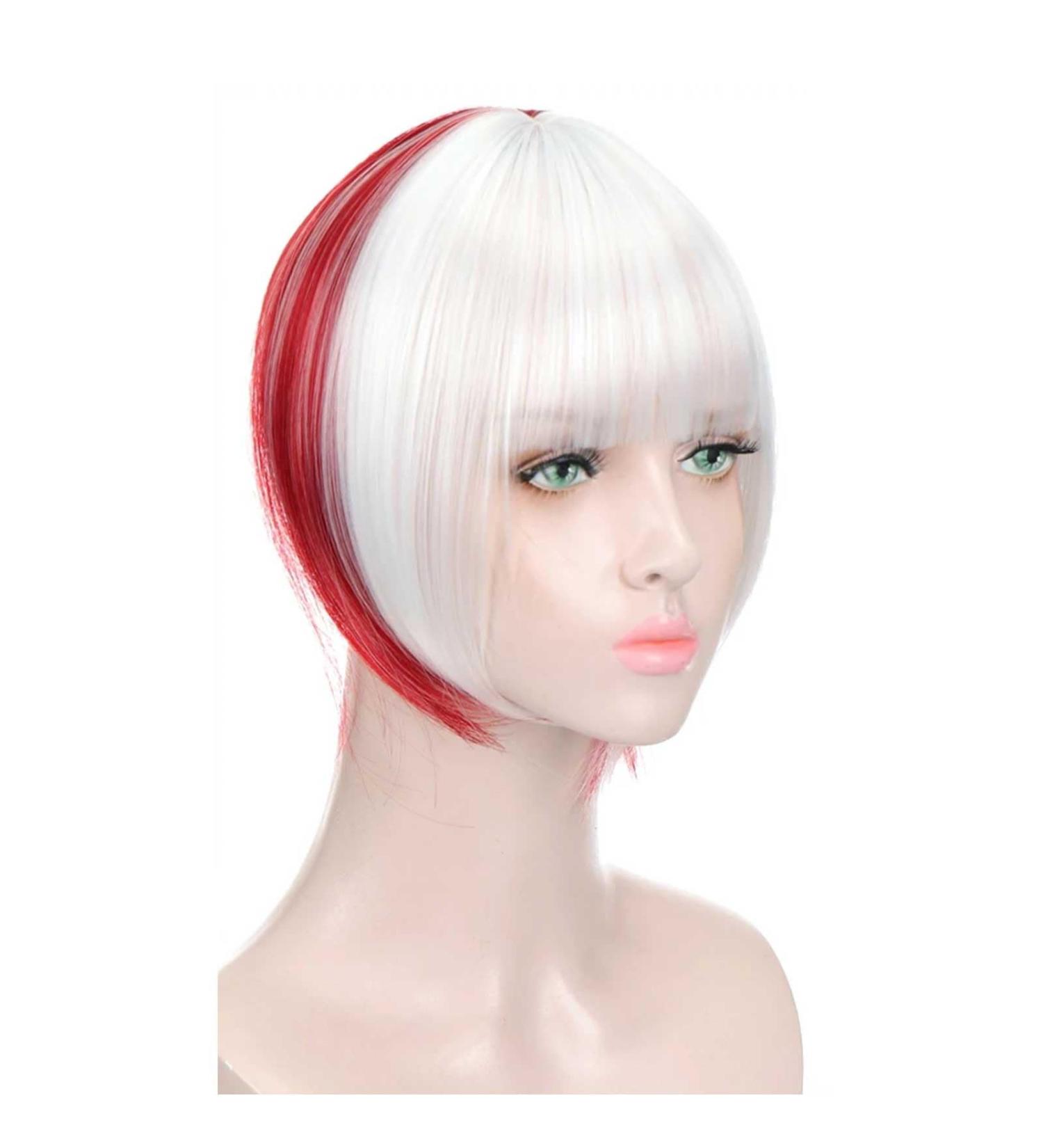 Bangs Clip in Bangs Real Human Hair Extensions Synthetic Bangs Hair Clip in Fringe Straight Flat Bangs with Temples for Women Bangs Hair Clip(#35) - Buy Online on GoSupps.com