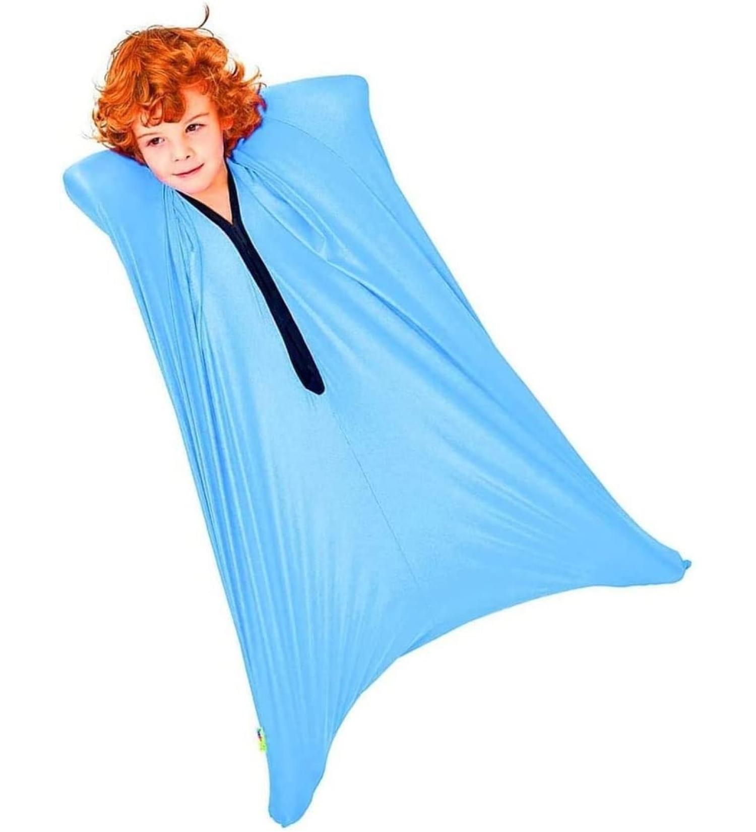 BANTASE Fun And Function Space Explorers Body Sock Sensory Full Body Sock Calming Sensory For Kids And Adults Promote Sensory Integration (Color : Himmelblau Size : S) S Himmelblau - Buy Online on GoSupps.com