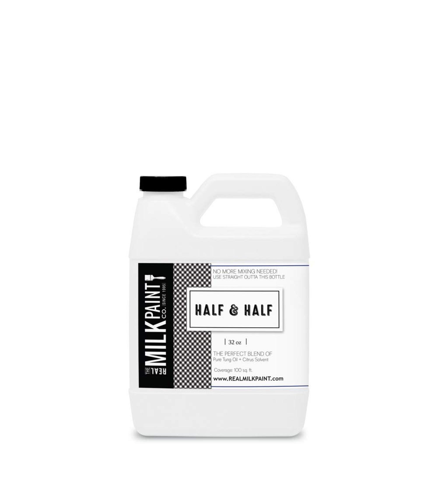 Real Milk Paint  Half and Half  Pure Tung Oil and Orange Peel Oil for Wood Finishing  Cutting Boards  Butcher Blocks  Clay  Stone  and Slate  Food Grade  32 oz. 1 Quart (Pack of 1) - Buy Online on GoSupps.com