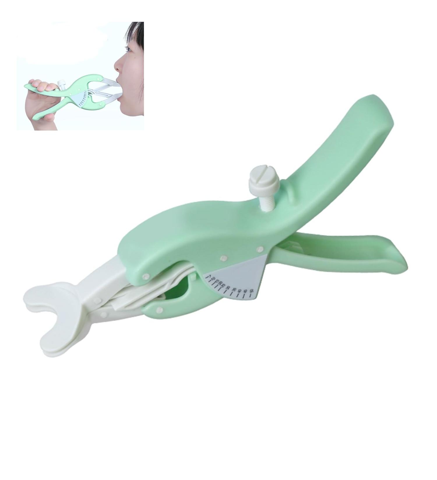Adjustable Flaring Mouth Opener Dental Cheek Retractor with Dual Training Modes & Clear Angle Plate Ideal for Postoperative Rehabilitation & Oral Exercises - Buy Online on GoSupps.com