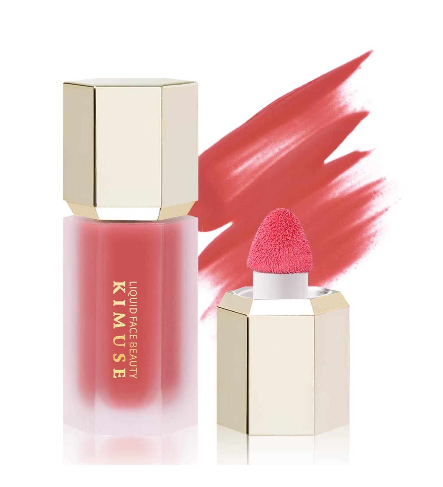 Kimuse Gel Cream Blush - Natural Dewy Finish Liquid Blush 4ml (Dessire-Fuchsia Sheer) - Ideal for Effortless Makeup Looks | International Shipping - Buy Online on GoSupps.com