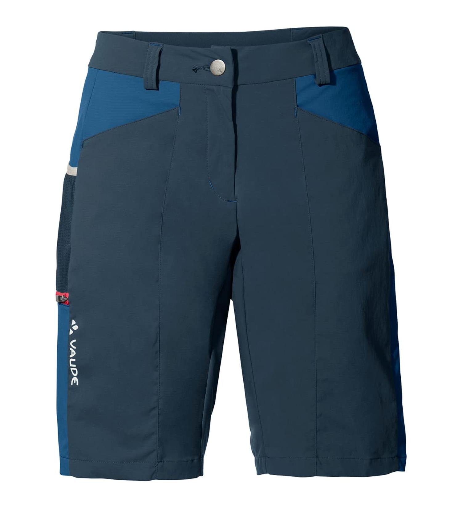 VAUDE Women's Elope Bermuda Shorts 42 - Dark Sea | Stylish & Eco-Friendly International Shipping - Buy Online on GoSupps.com