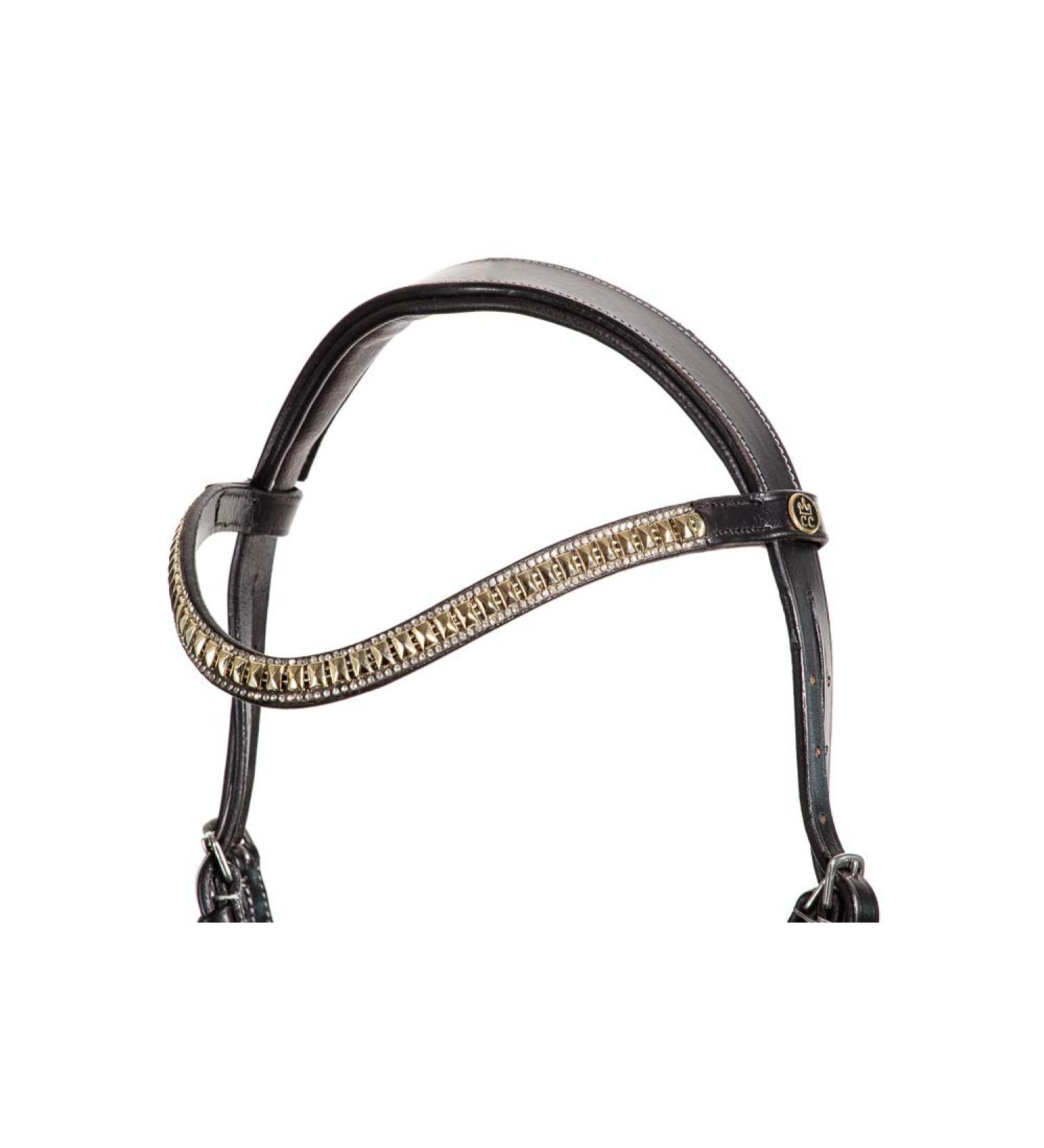 Crownclub Golden Girl Bitless Bridle Sidepull - Premium Full Size for Comfortable Riding | International Shipping Available - Buy Online on GoSupps.com