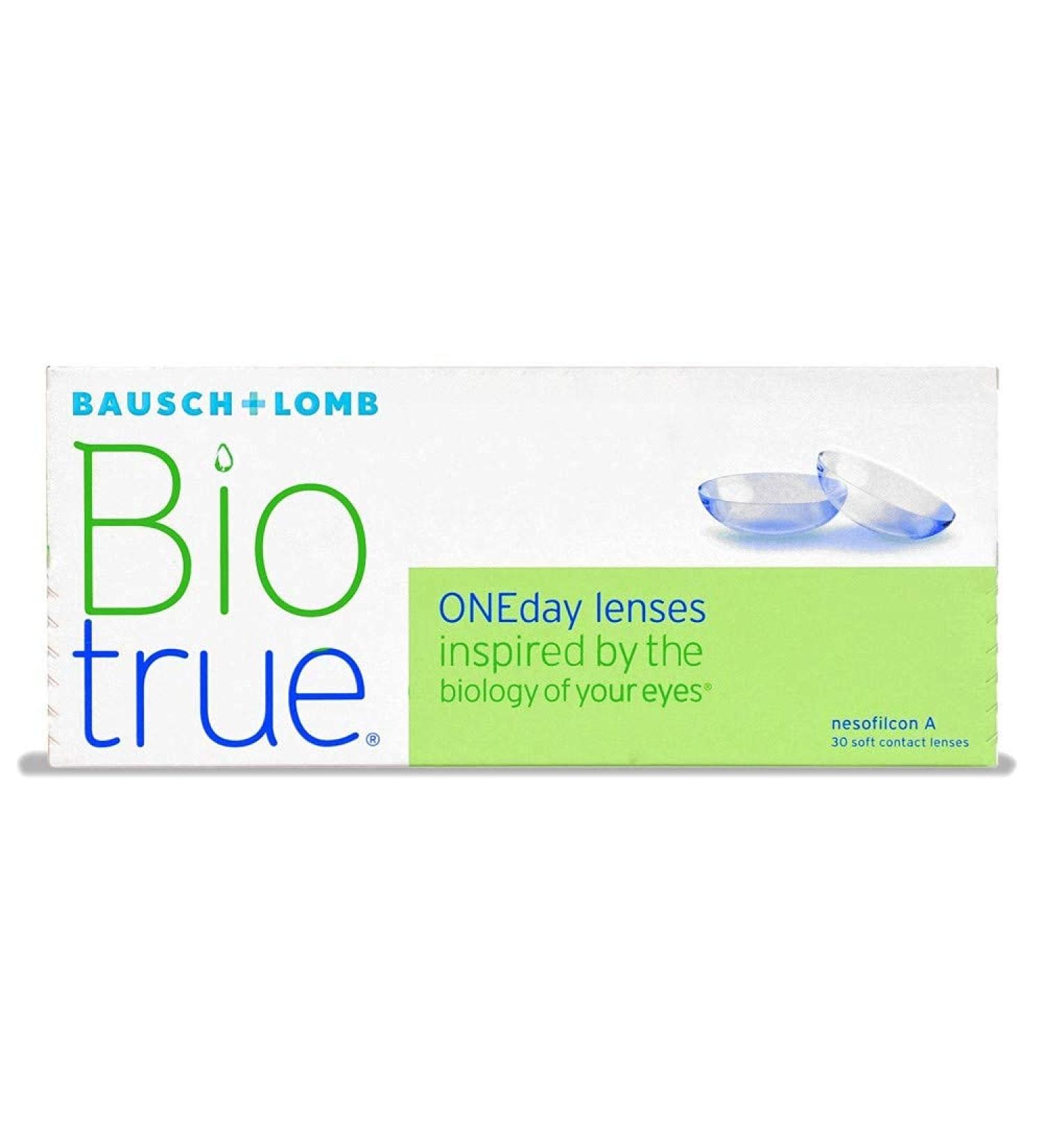Bausch & Lomb Biotrue ONEday Daily Soft Contact Lenses - Spherical 30 Pieces BC 8.6 mm DIA 14.2 -10 Diopters - International Shipping Available - Buy Online on GoSupps.com