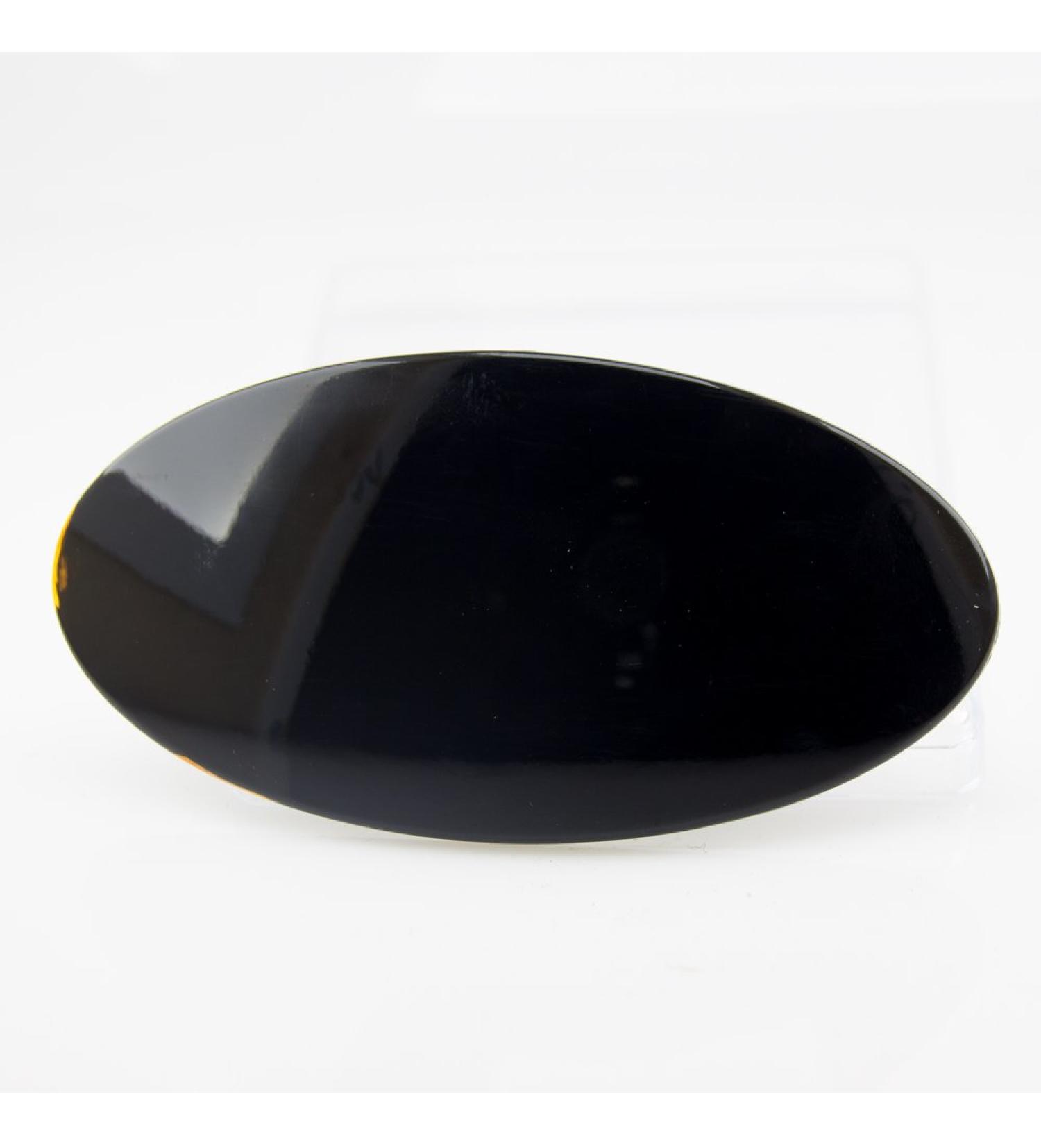 Buy 1pc Black Patent Clasp Oval 10x5cm - Made in Germany | WeLoveBeads - International Shipping - Buy Online on GoSupps.com