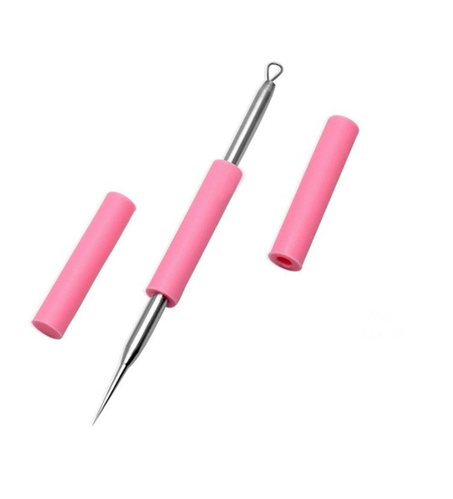 Piuruf Acne Needle - Stainless Steel Pimple & Blackhead Remover Tool for Effective Acne Treatment | International Shipping - Buy Online on GoSupps.com