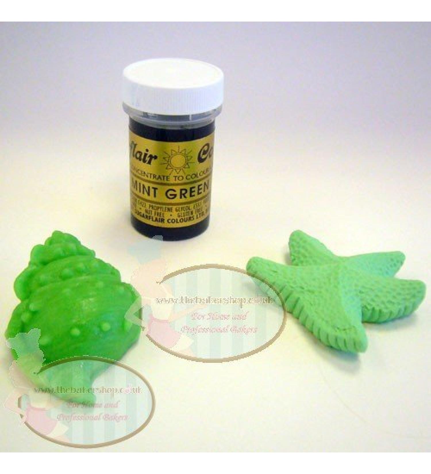 Sugarflair Spectral Concentrated Paste Food Colouring :: Perfect for all Cakes & Cupcakes - Mint Green