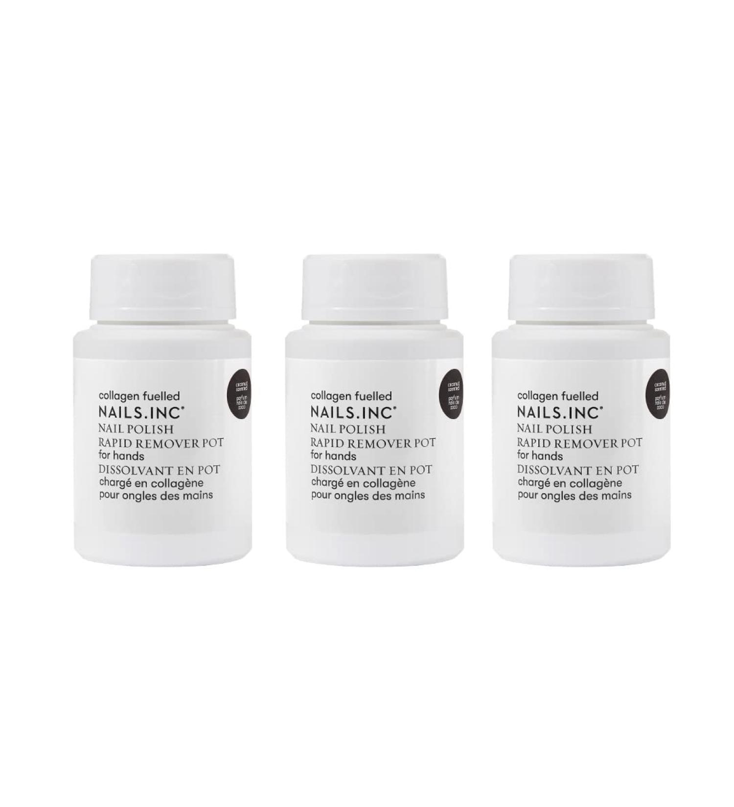 Nails.INC Nail Polish Remover Pot Trio (Worth Value 24) - Buy Online on GoSupps.com
