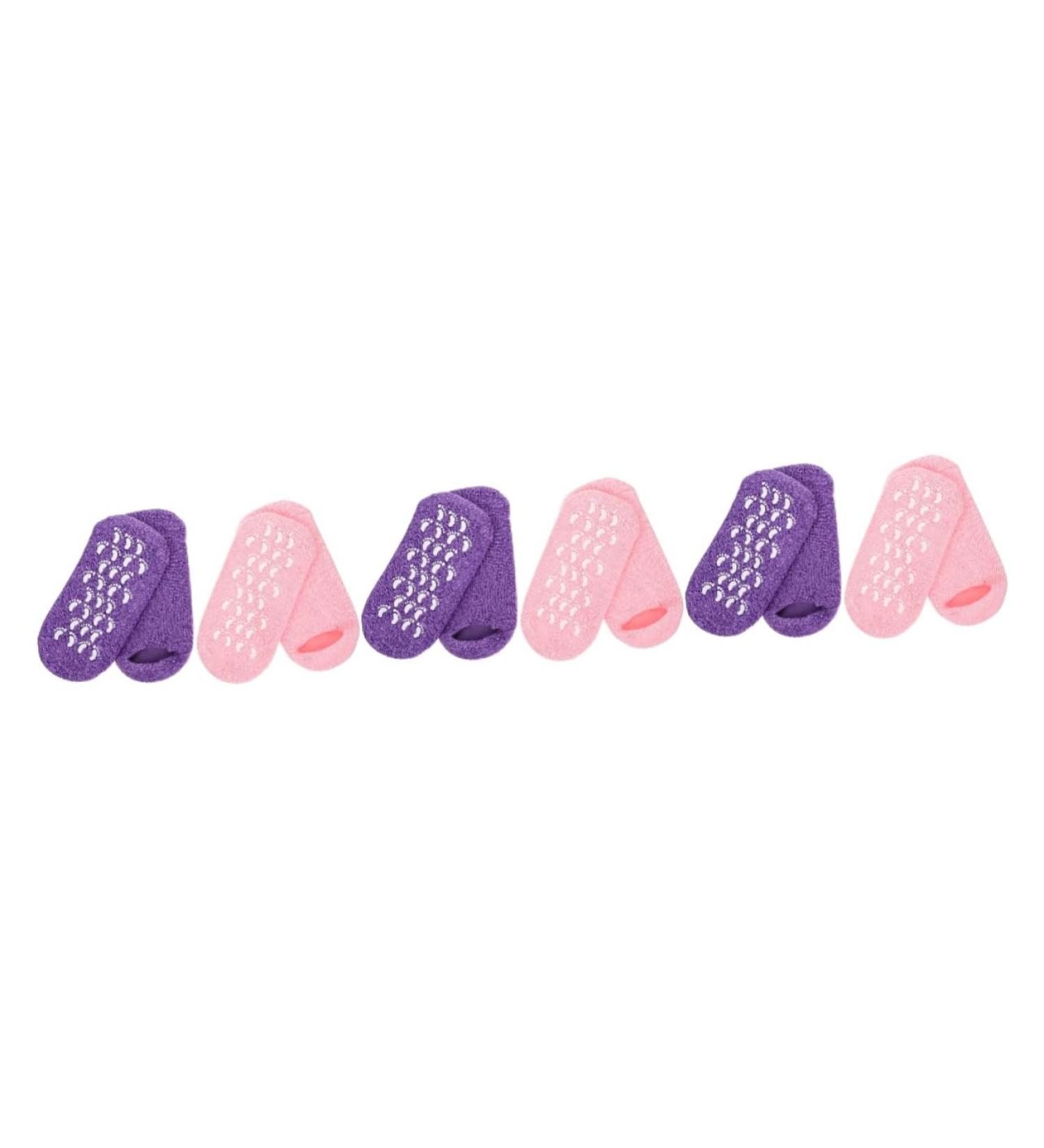 minkissy 6 Pairs Gel Socks Spa Vegetable Gel Commodity Miss - Buy Online on GoSupps.com