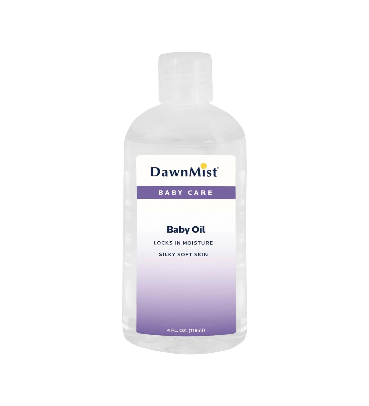 Dukal Dawn Mist Baby Oil with Dispensing Cap 4 oz. Bottle (Pack of 96)