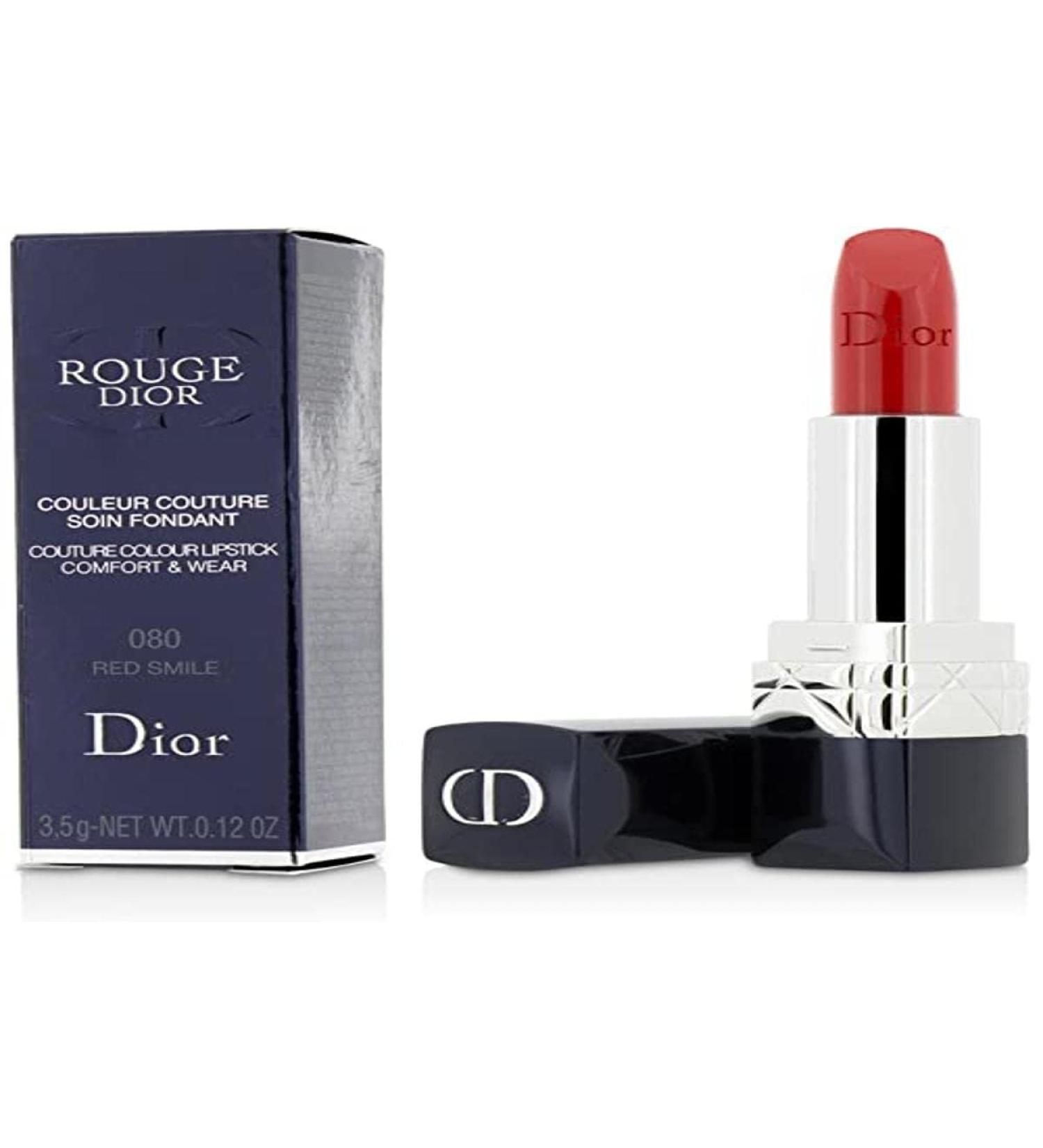 Christian Dior Rouge Dior Couture Colour Comfort & Wear Lipstick - # 080 Red Smile 3.5g/0.12oz