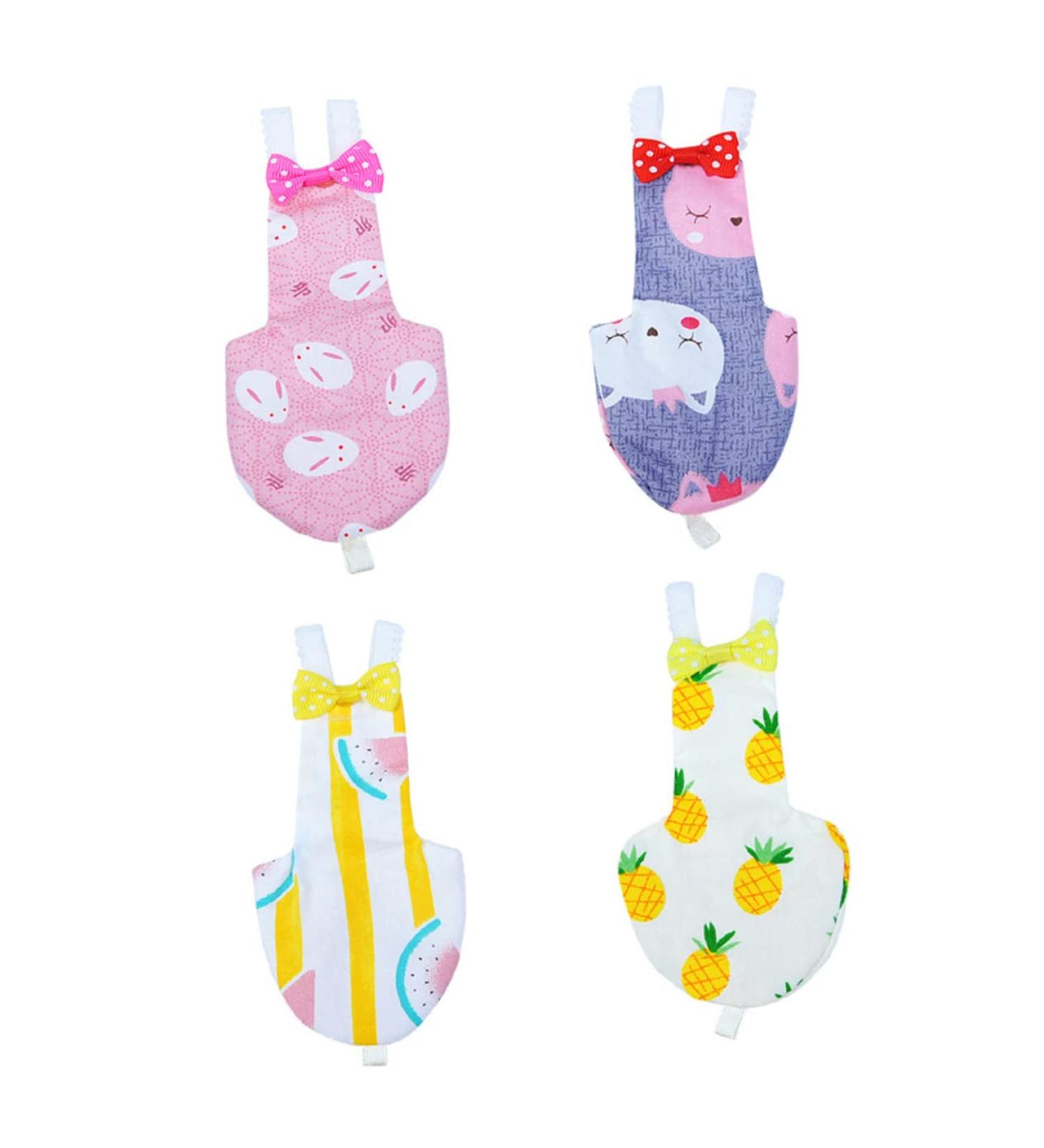 PopetPop Vogel Carrier for Birds - Sittich Bird Cage Fabric Diapers Parrot Diaper Covers Small Conure & Nymphensittich Accessories - XS Pink - Buy Online on GoSupps.com