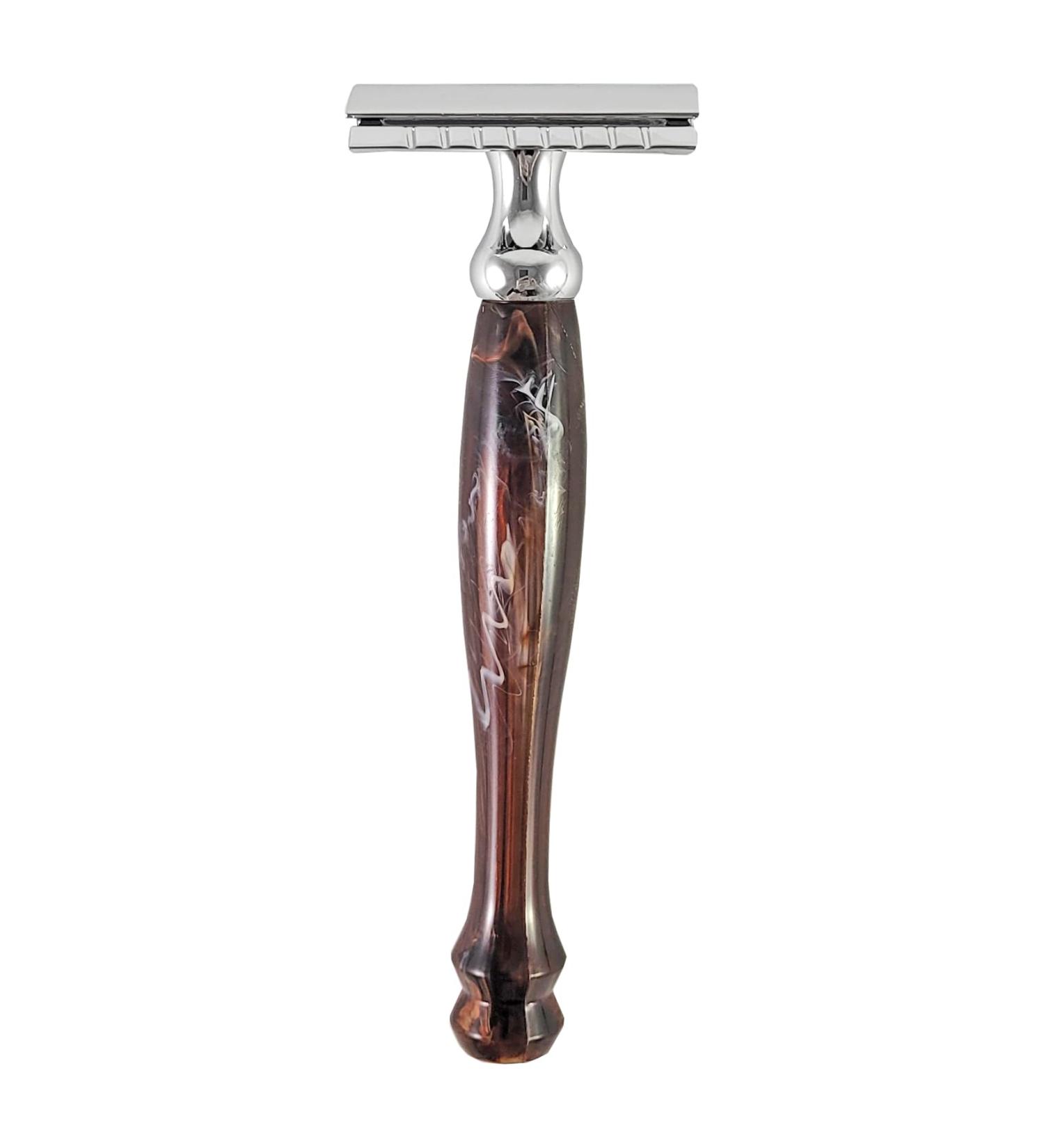 Hans Baier Exclusive Safety Razor Plastic Havana