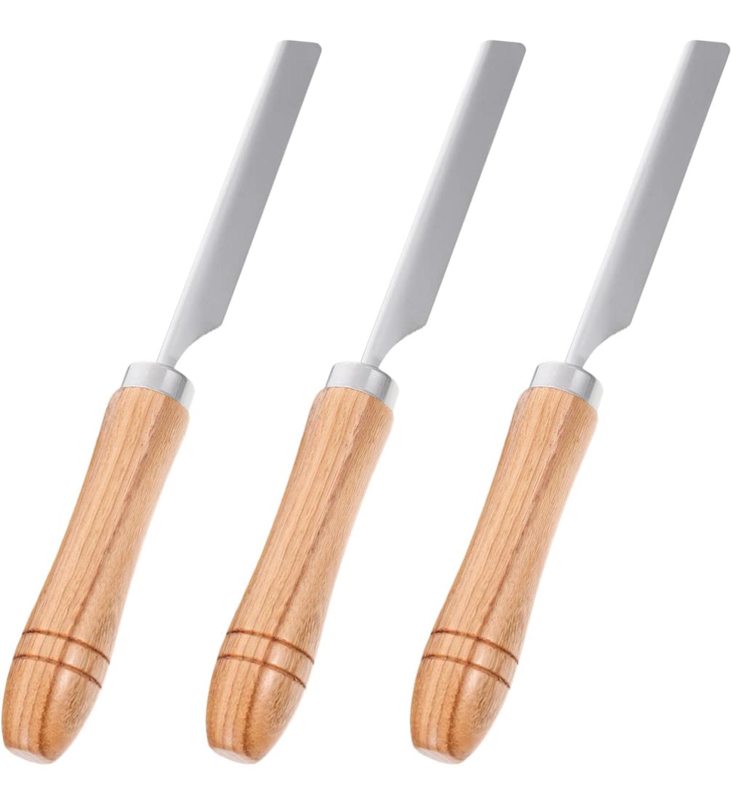 Sherchpry 3-Piece Hair Scraper & Kitchen Razor Set | Durable Stainless Steel Blades | Manual Animal Hair Removal Tool - Buy Online on GoSupps.com