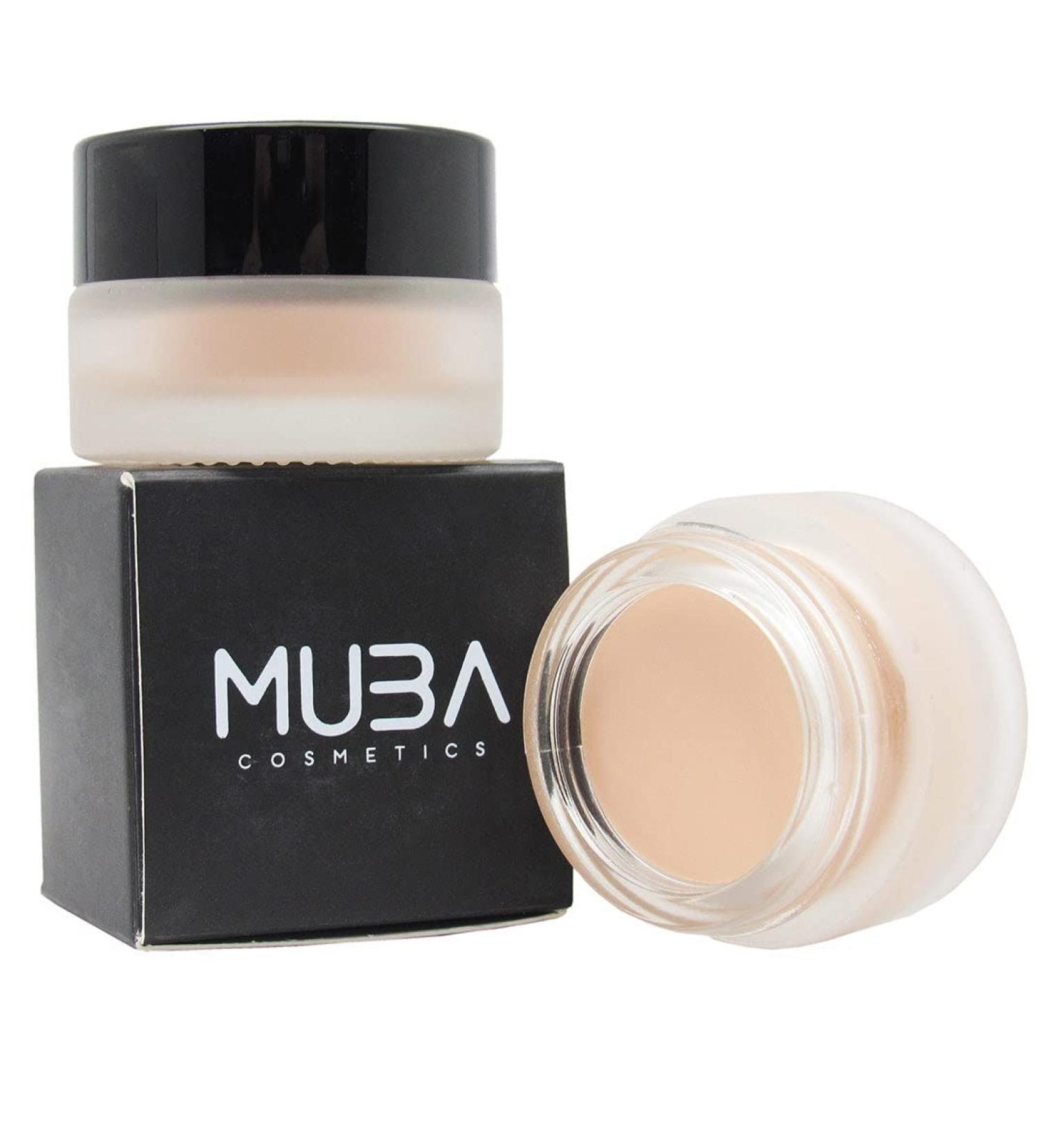 MUBA Cosmetics SASH Eye Primer - Vanilla Tone | Silky, Crease-Free Eyeshadow Base for Lighter Skins - Vegan Face Makeup Primer - Buy Online on GoSupps.com
