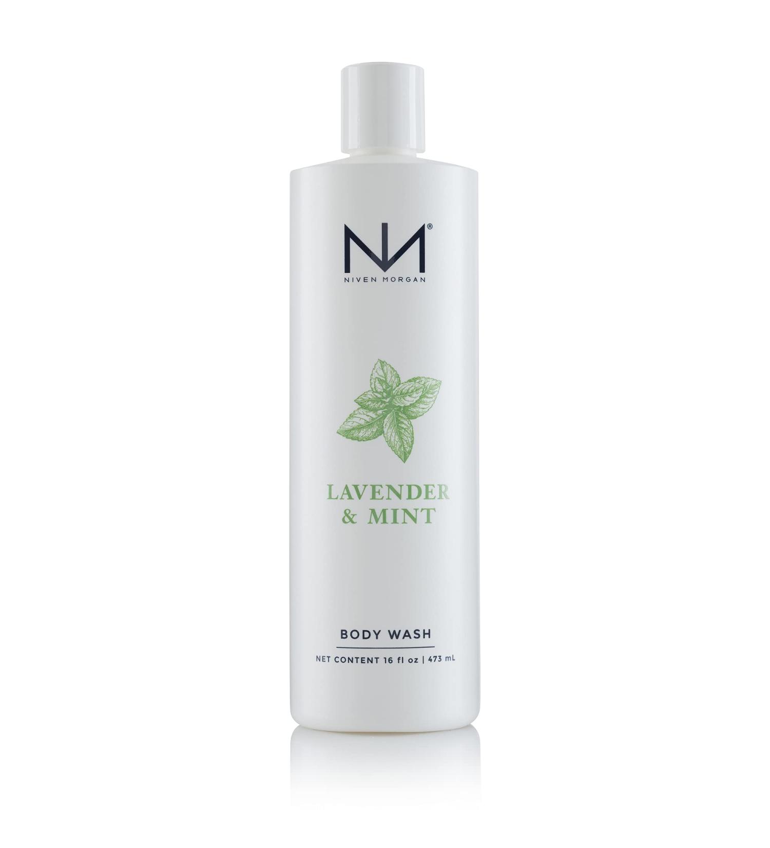 Niven Morgan Lavender and Mint Body Wash 16 Fluid Ounces
