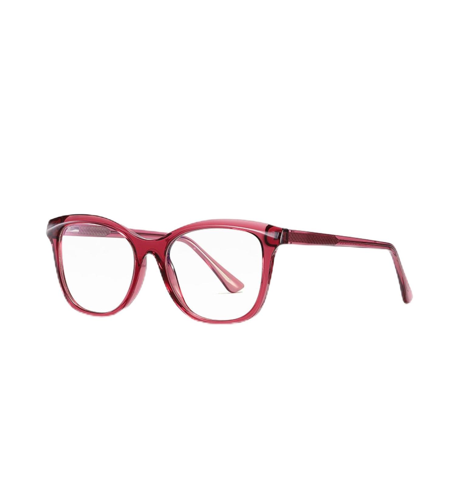 SERONI Metal Temples Tr90 Oval Blue Light Blocking Glasses for Men & Women - Anti UV Computer Reading Glasses Clear-Purple 52mm - Buy Online on GoSupps.com