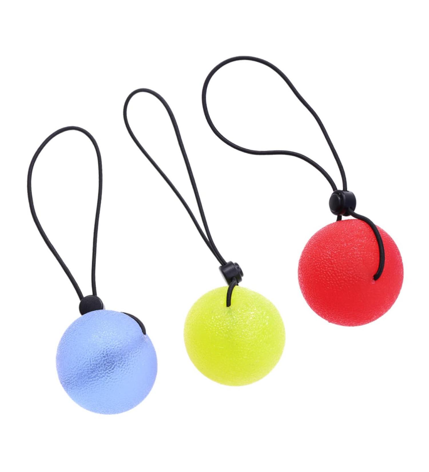 JECOMPRIS Fitness Equipment - 3 Pcs Squeezeball Power Balls for Grip Strengthening & Hand Therapy - Buy Online on GoSupps.com