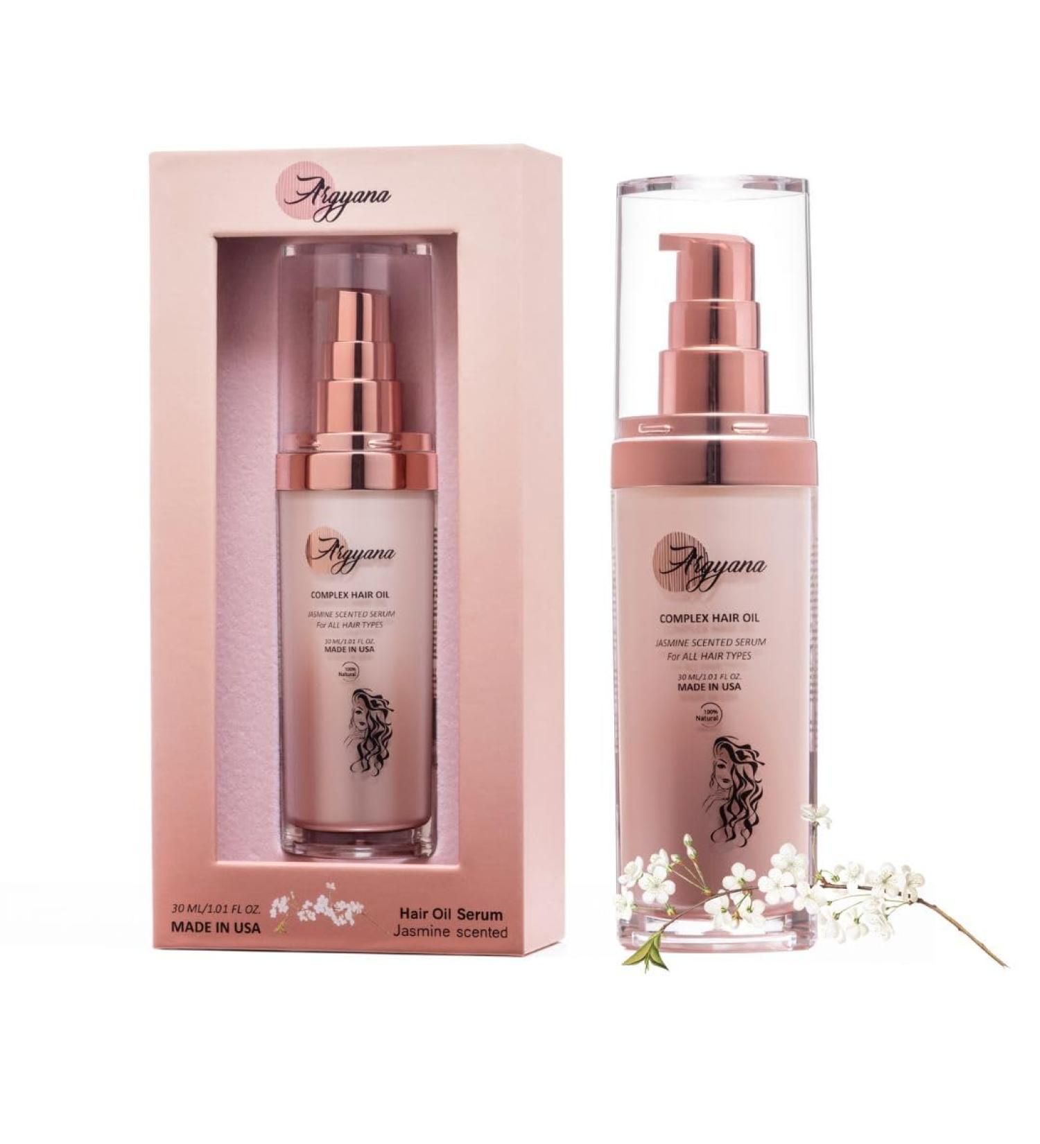 Jasmine Scented Hair Serum for Growth & Repair | Anti-Frizz & Styling | 30 ml Women's Nourishing Formula - Buy Online on GoSupps.com
