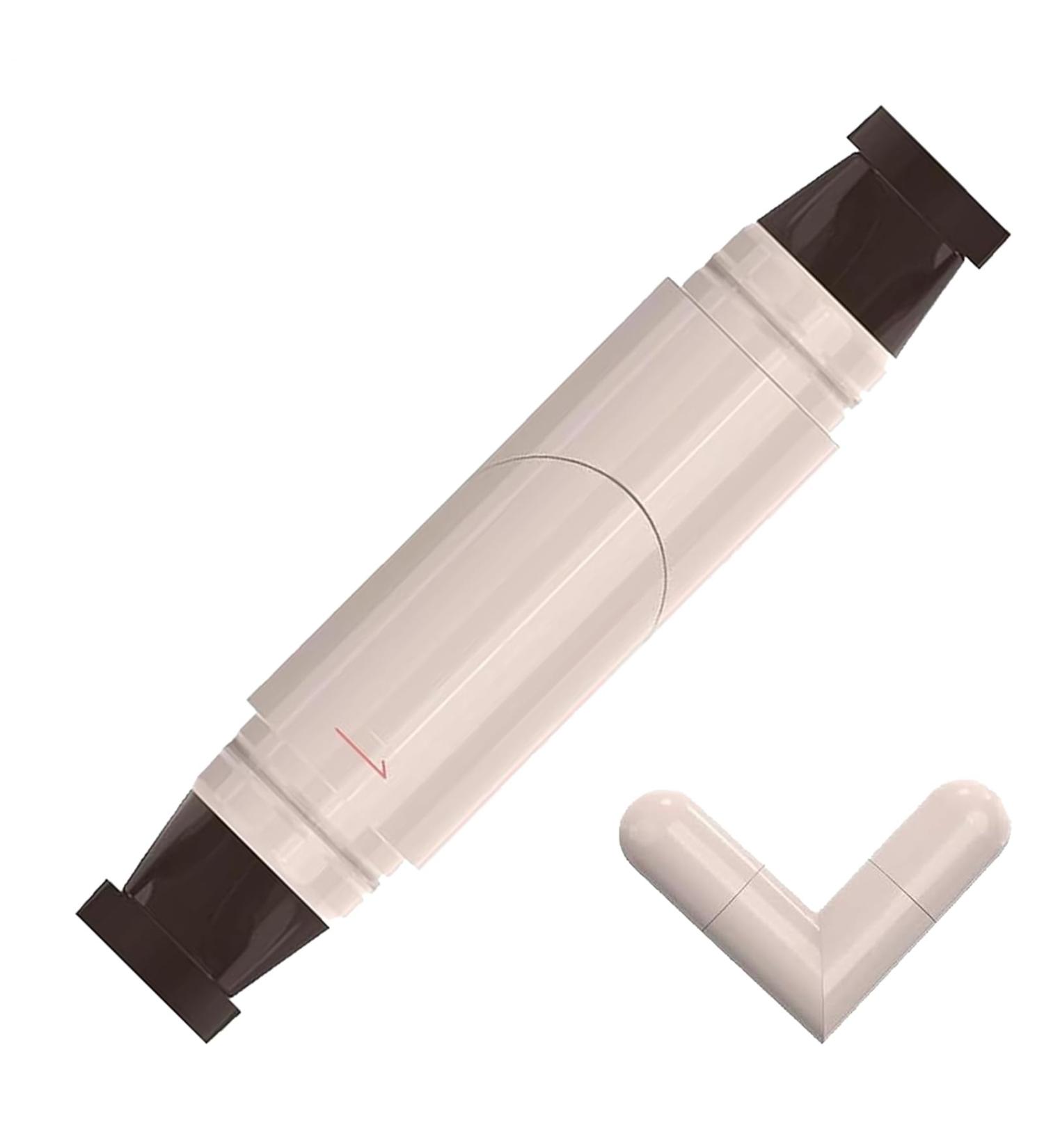 Eyeliner Stamp Eye Makeup Stencil Smudge Resistant Pen Long Lasting Applicator for Easy Eyebrow Shaping Winged Liner Brown - Buy Online on GoSupps.com