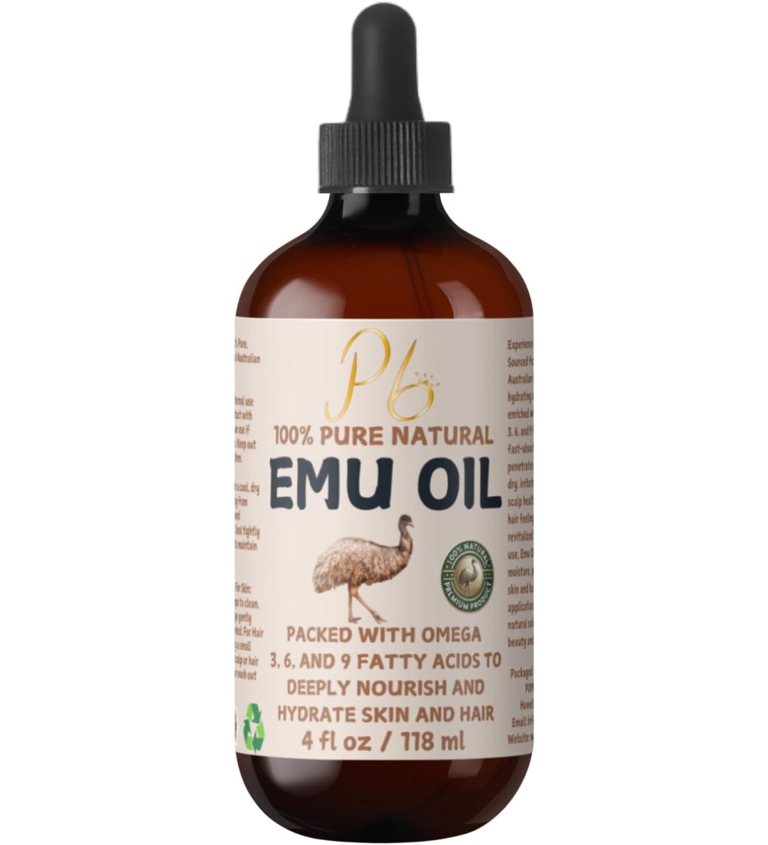 Pomberries Emu Oil - 4 Fl Oz. - Buy Online on GoSupps.com